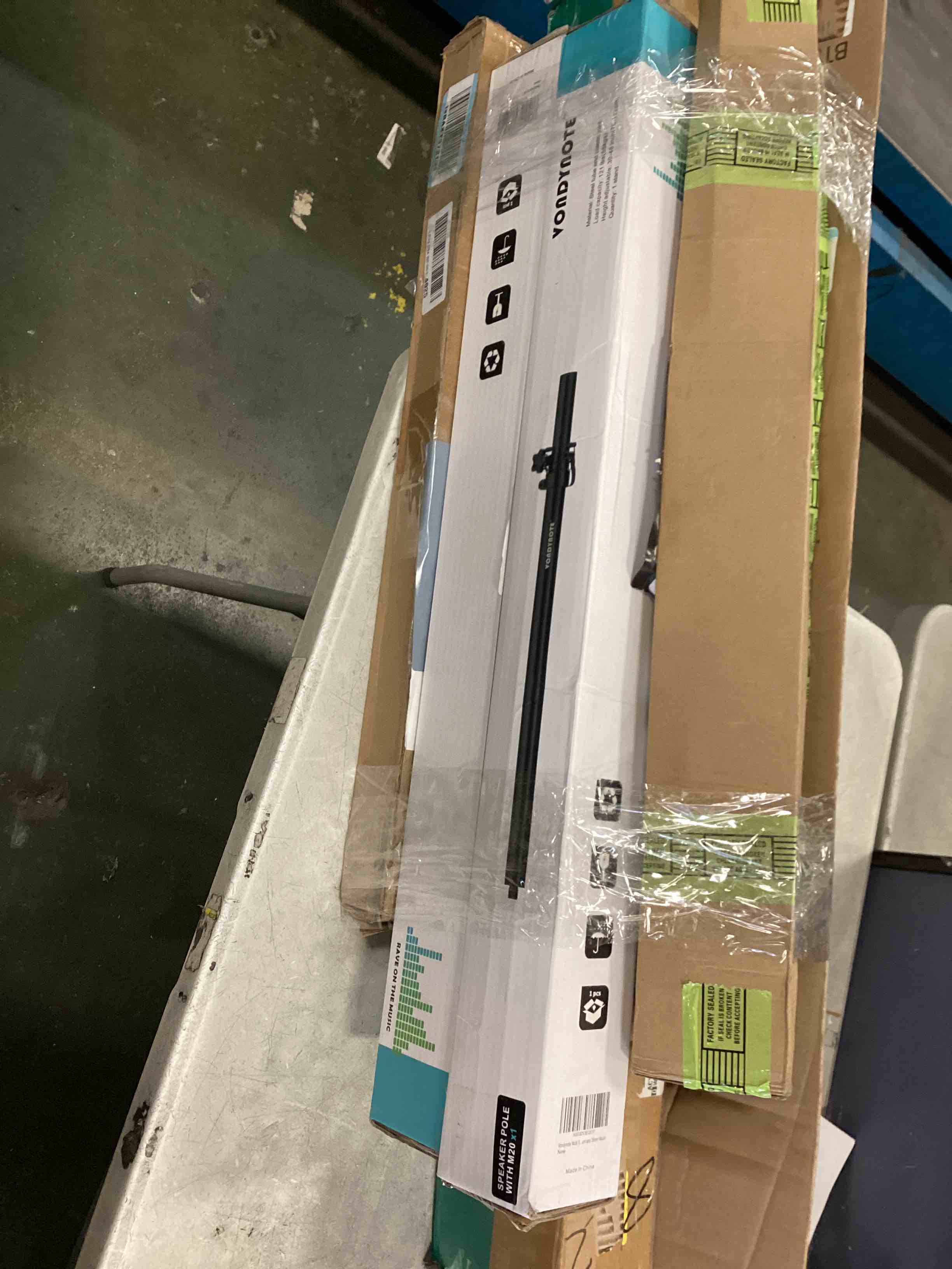 Assortment of Miscellaneous products (May Include cordless shade, curtain rods, retractable baby gate, Led universal linear lamp and more or other use)