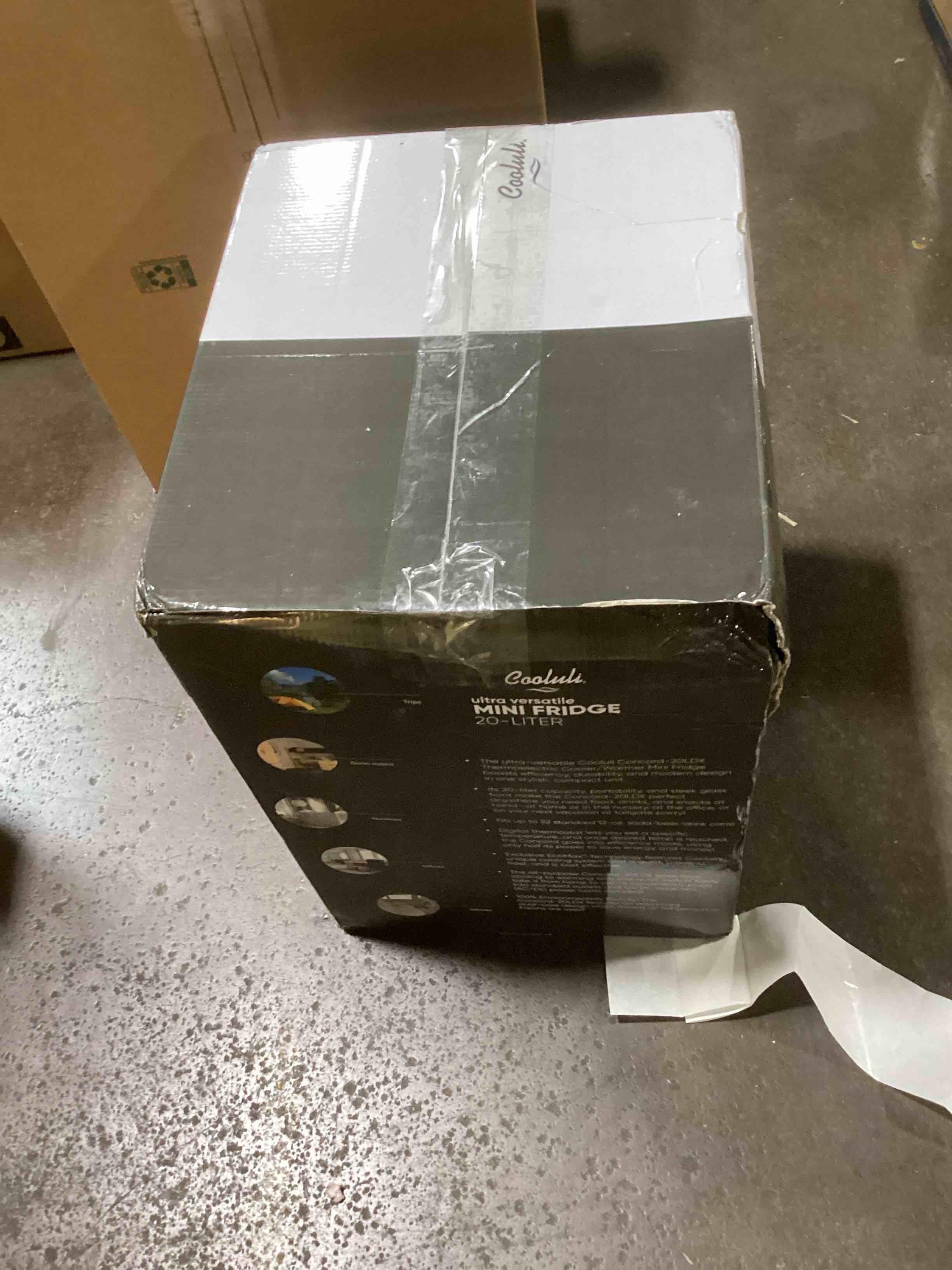 Cooluli 20L Mini Fridge For Bedroom Car, Office Desk & College Dorm