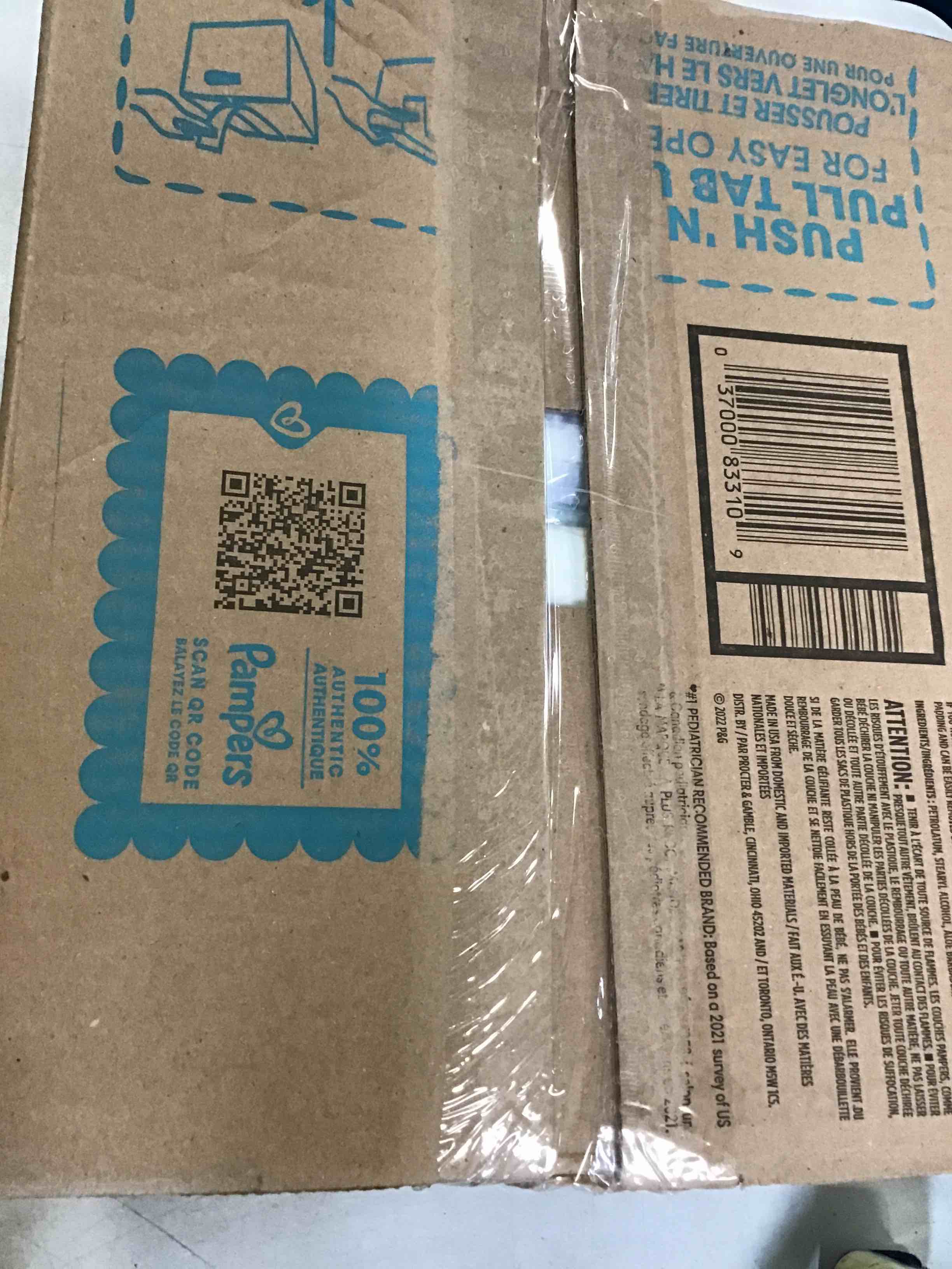 Pampers Swaddlers Diapers Size 2, One Month Supply (186 Count), Ultra