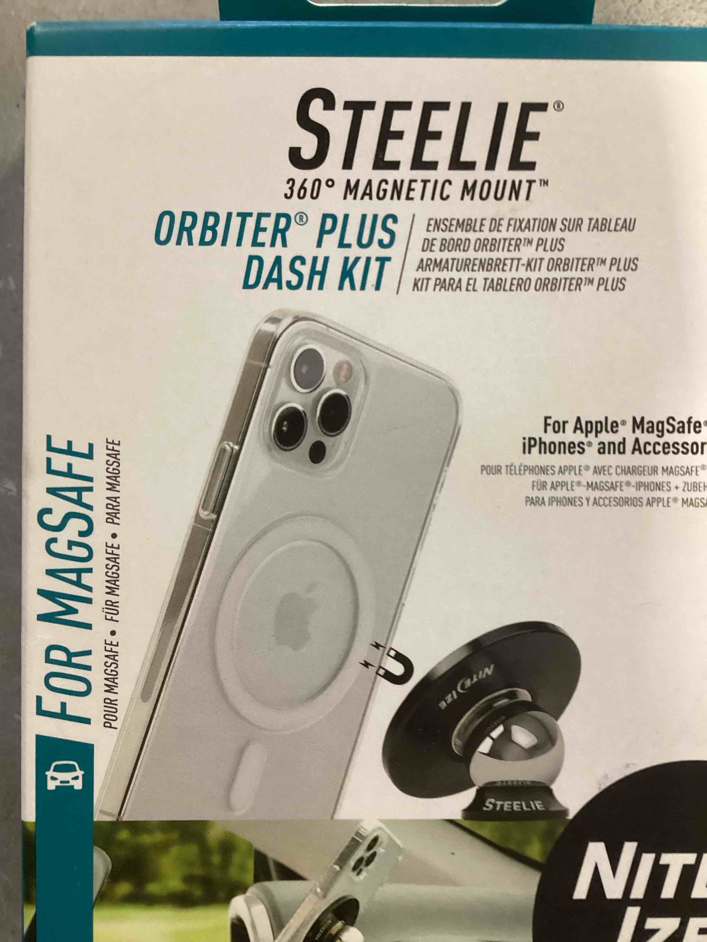 Nite Ize Steelie Orbiter Dash Kit Dashboard Phone Mount