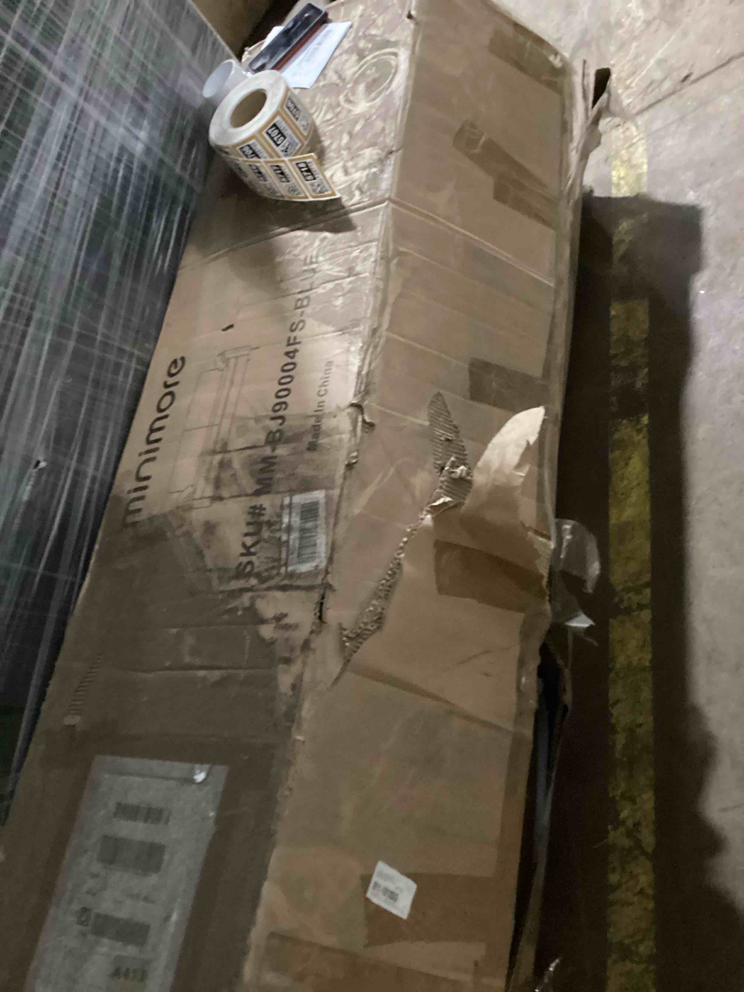 Jeses MINIMORE Modern Style Etta 71.65”Mid-Century Modern Design Sofa  Blue         Similar to the photo 