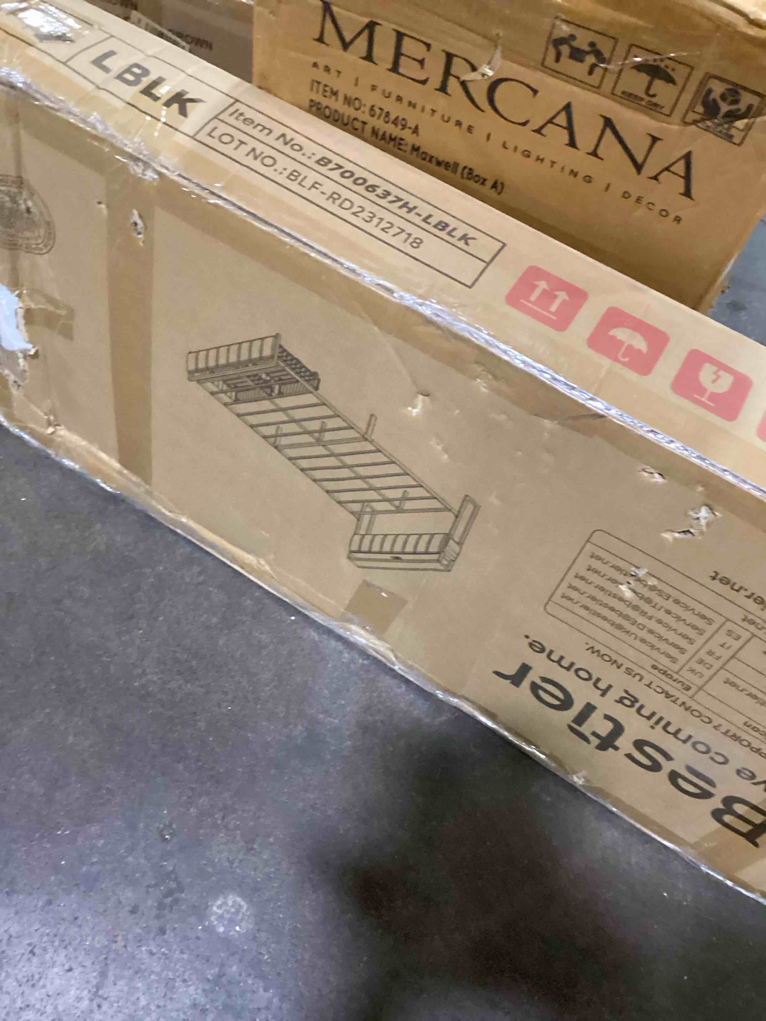 AMERLIFE LED Bed Frame with Drawers, Queen Platform Bed Frame with 2-Tier Storage & Leather Upholstered & Charging Station Headboard, No Box Spring Needed, Easy Assembly, Noise Free, Black