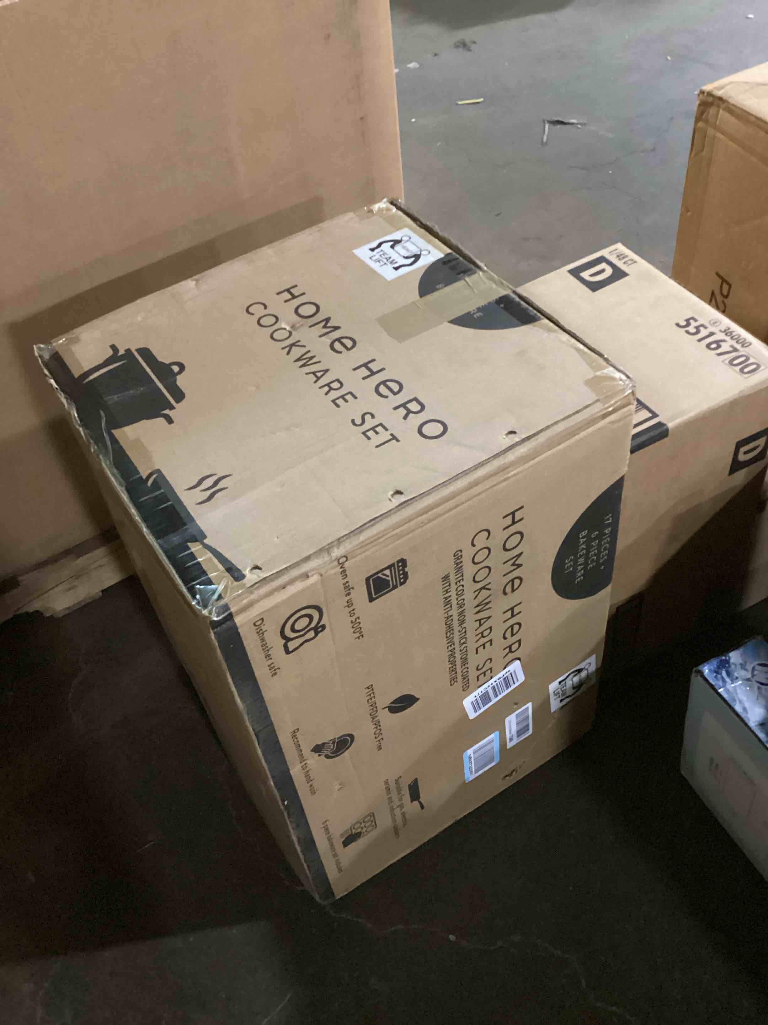 Granite Pots and Pans Set Nonstick 23 Pcs AllInOne Granite Cookware