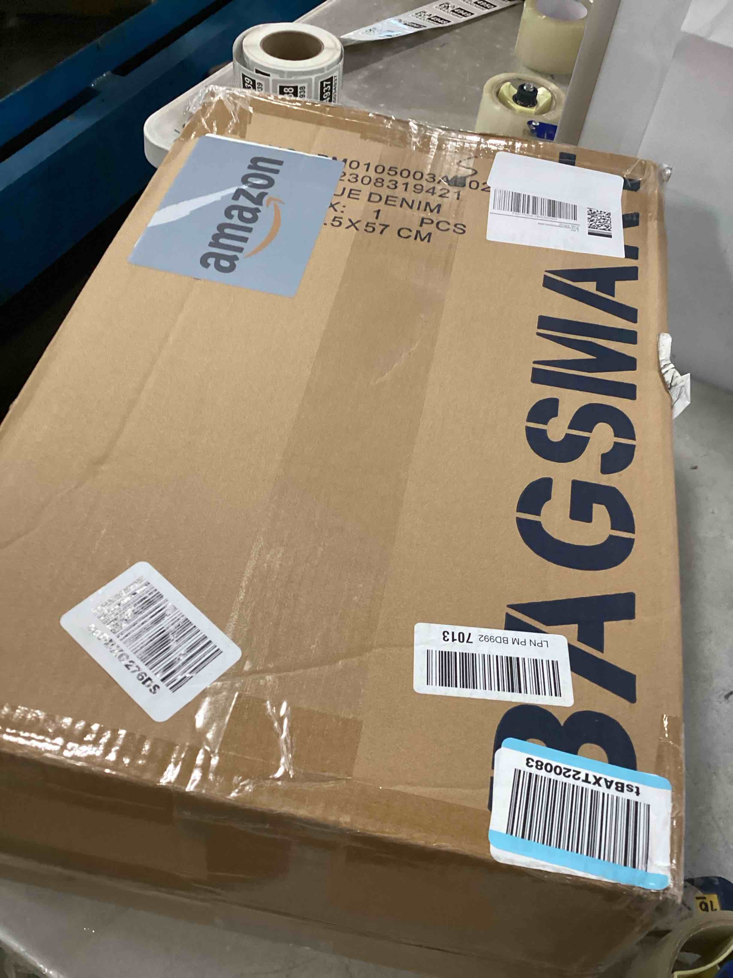 BAGSMART Carry On Luggage, 2 Piece Luggage Sets, PC Hardside Suitcase