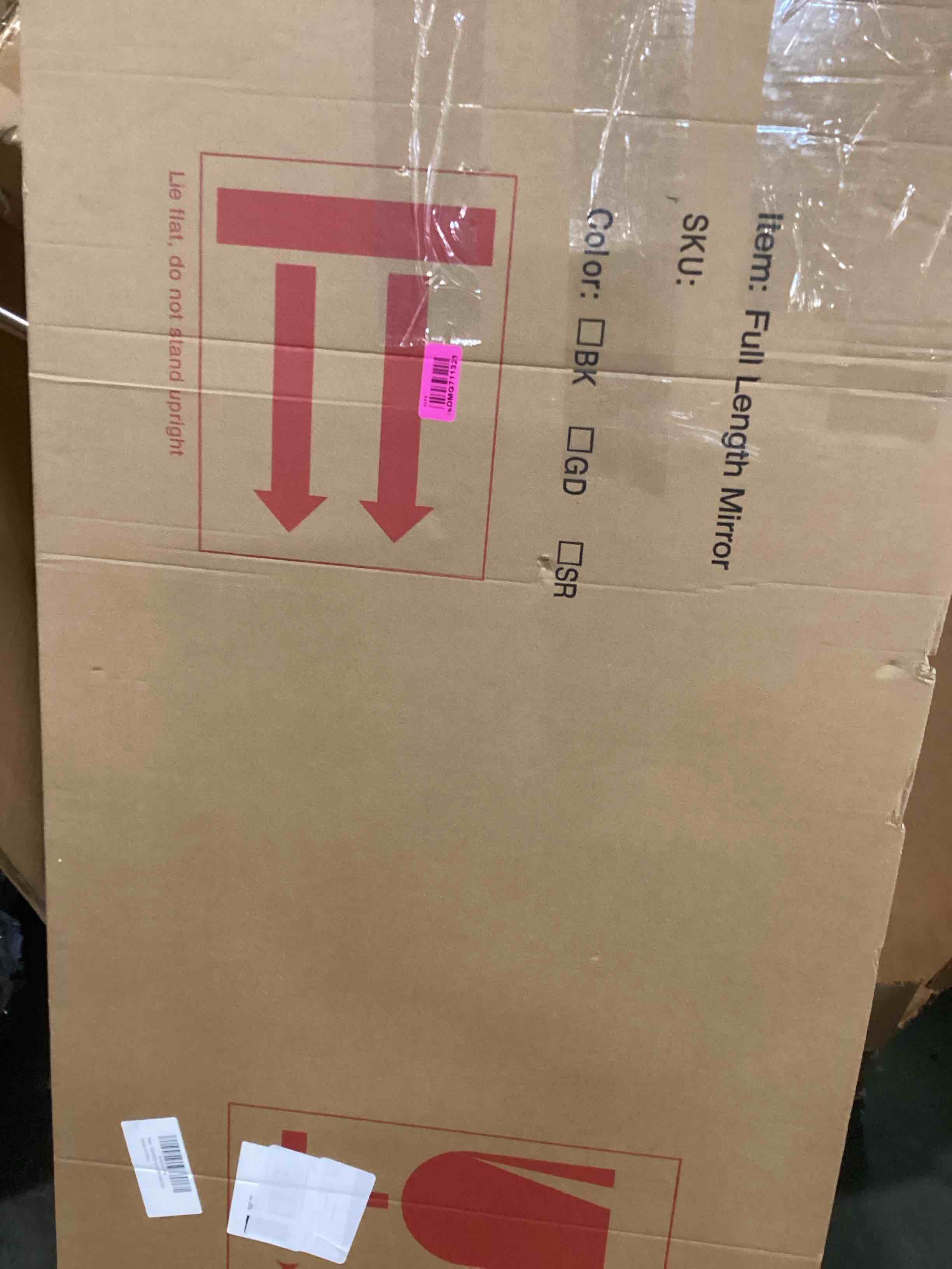 Floor Mirror, 63"x24" Arched Full Length Mirror,Full Body Mirror, Large