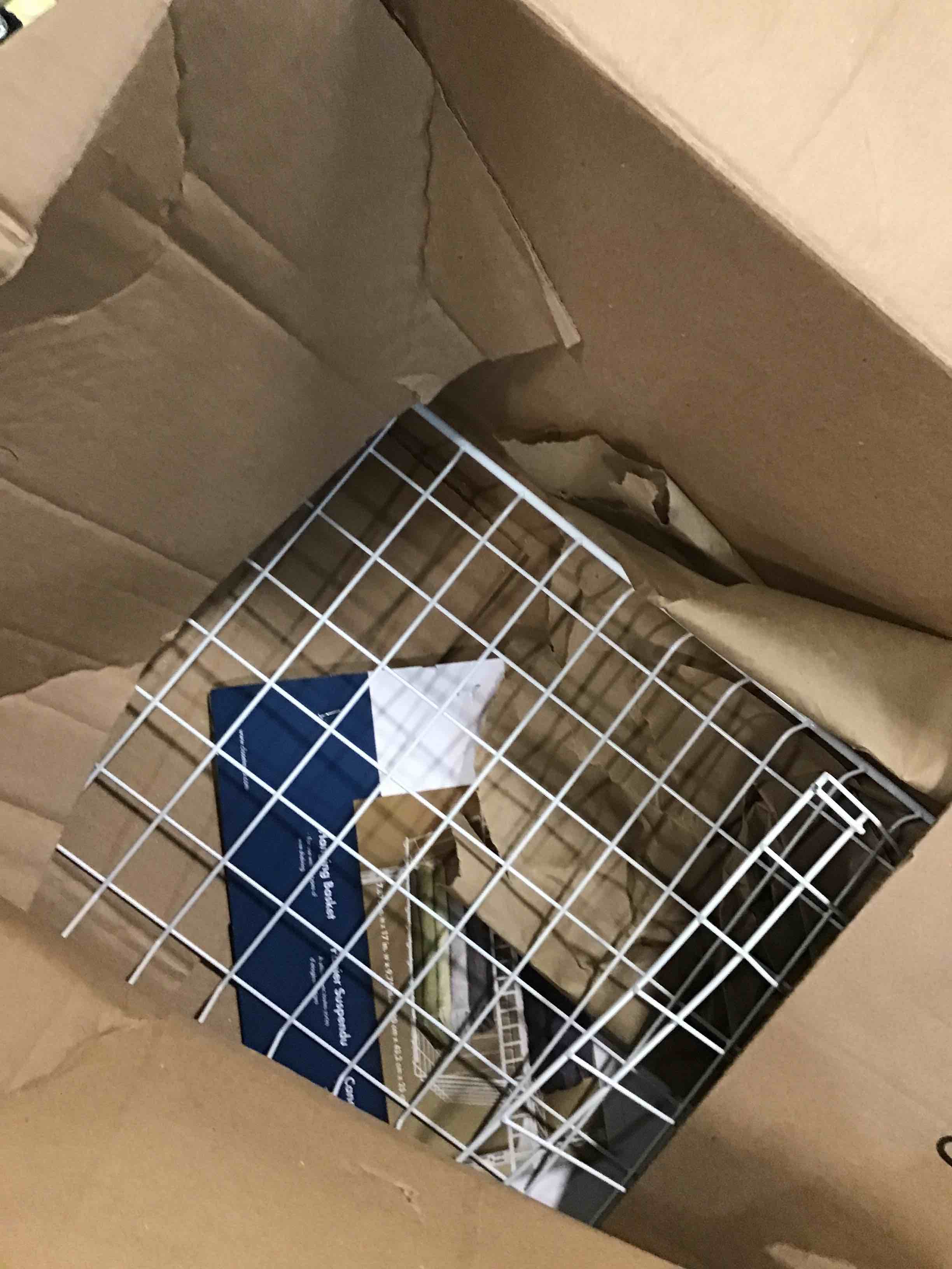 ClosetMaid Wire Hanging Shelf Basket for Storage, Organization in