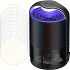 Indoor Insect Trap Bug-Zapper by Eon Luxe Solutions - Catcher & Killer for Gnat, Moth, Fruit Flies, Mosquito - Non-Zapper Traps for Bug Free Home - Catch Flying Insect Indoors via Light and Glue