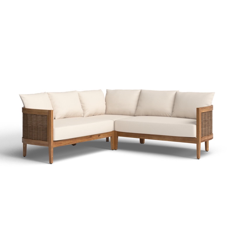 incomplete ( only box 1 of 2)Fellers 80'' Outdoor Patio Sectional