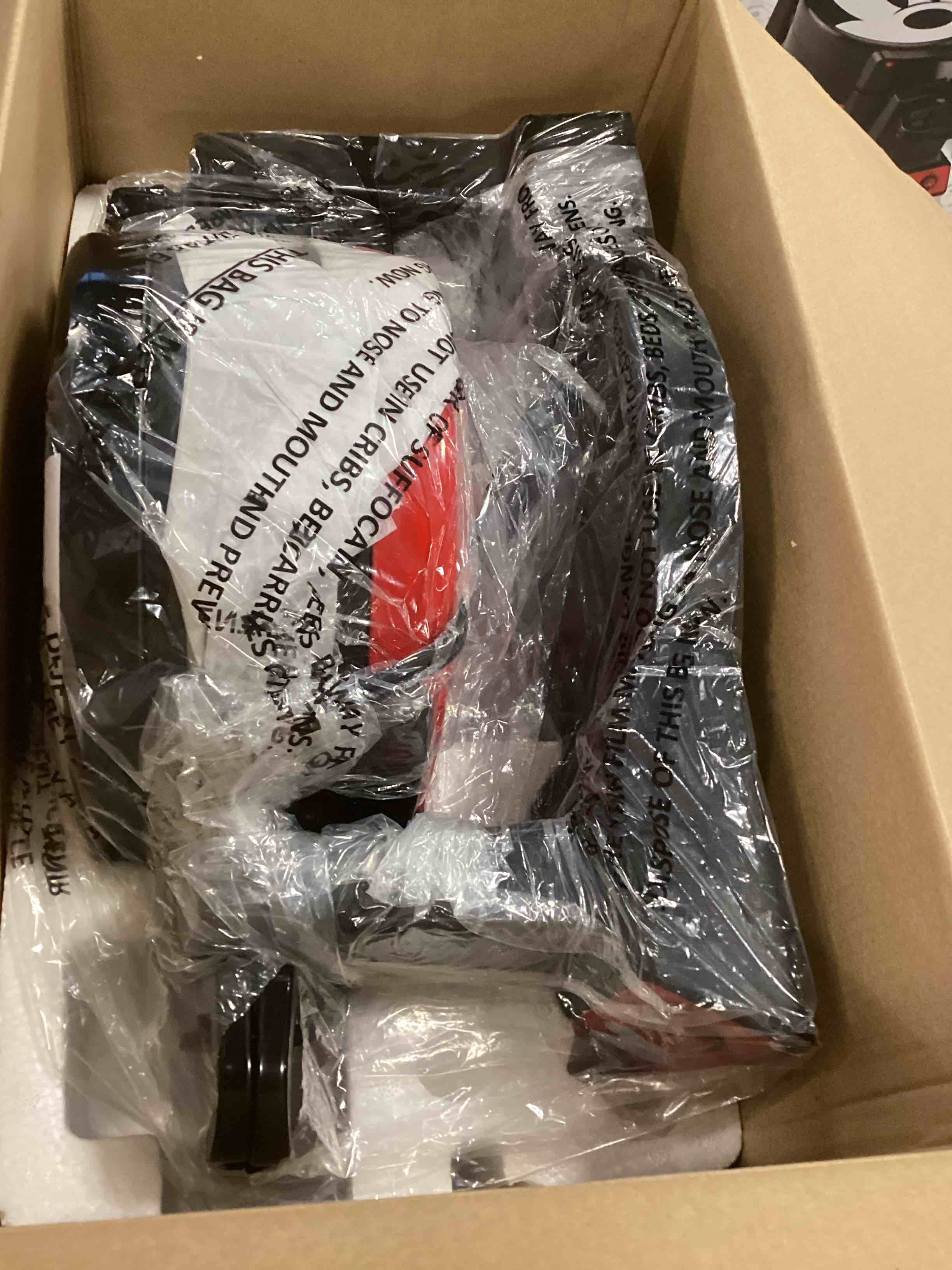 Disney Mickey Mouse Double Flip Waffle Maker Black Red