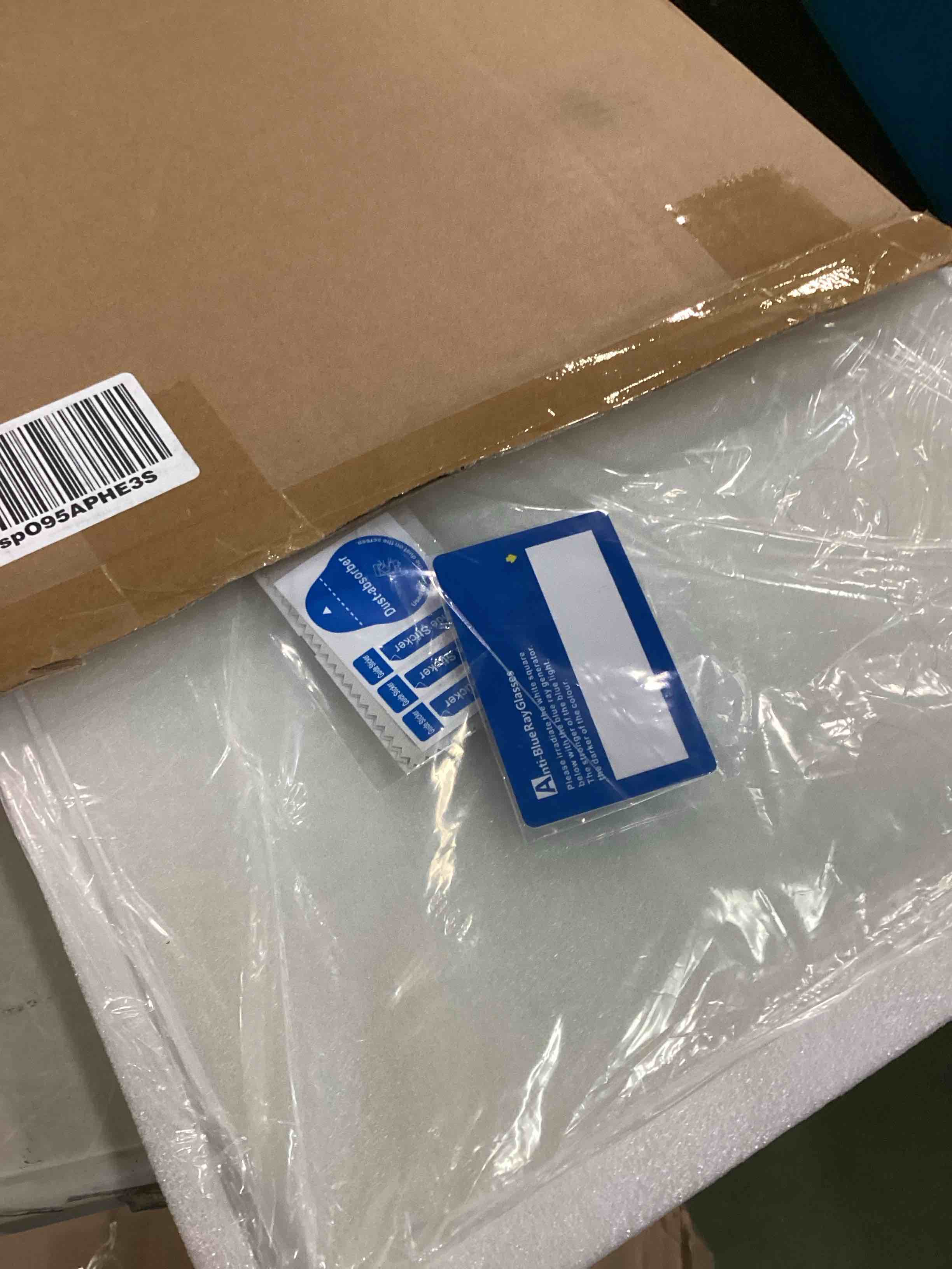 Blue Light Screen Protector for 23, 23.6, 23.8, 24 Inch Diagonal LED PC Monitor, Scratch-Resistant Computer Screen Blue Light Blocker, Blue Light Filter Hanging Type, 2 Pack (W 21.3" x H 13.4") 24 inch 2 pack