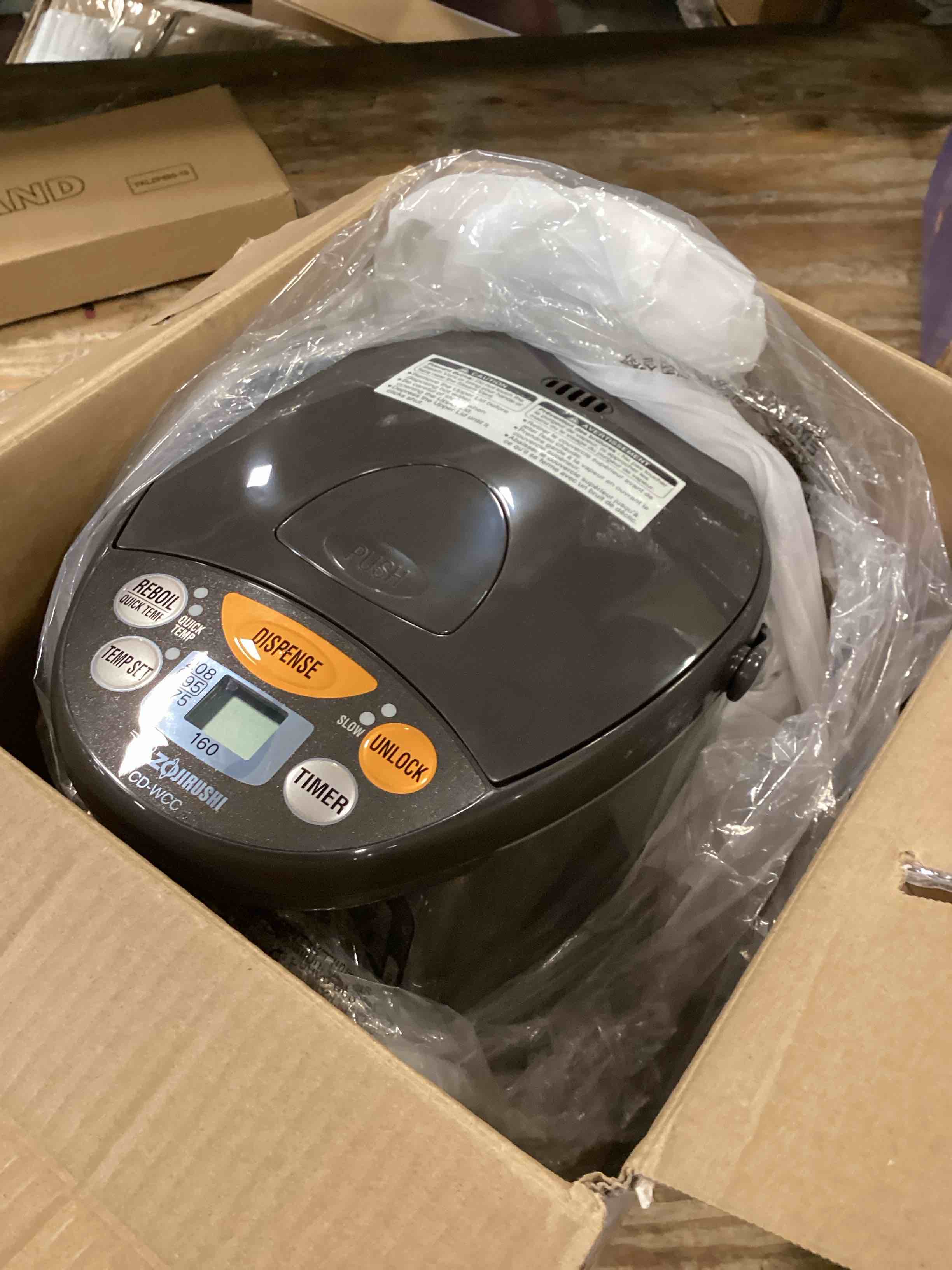 Zojirushi CDWCC30 Water Boiler & Warmer, Silver