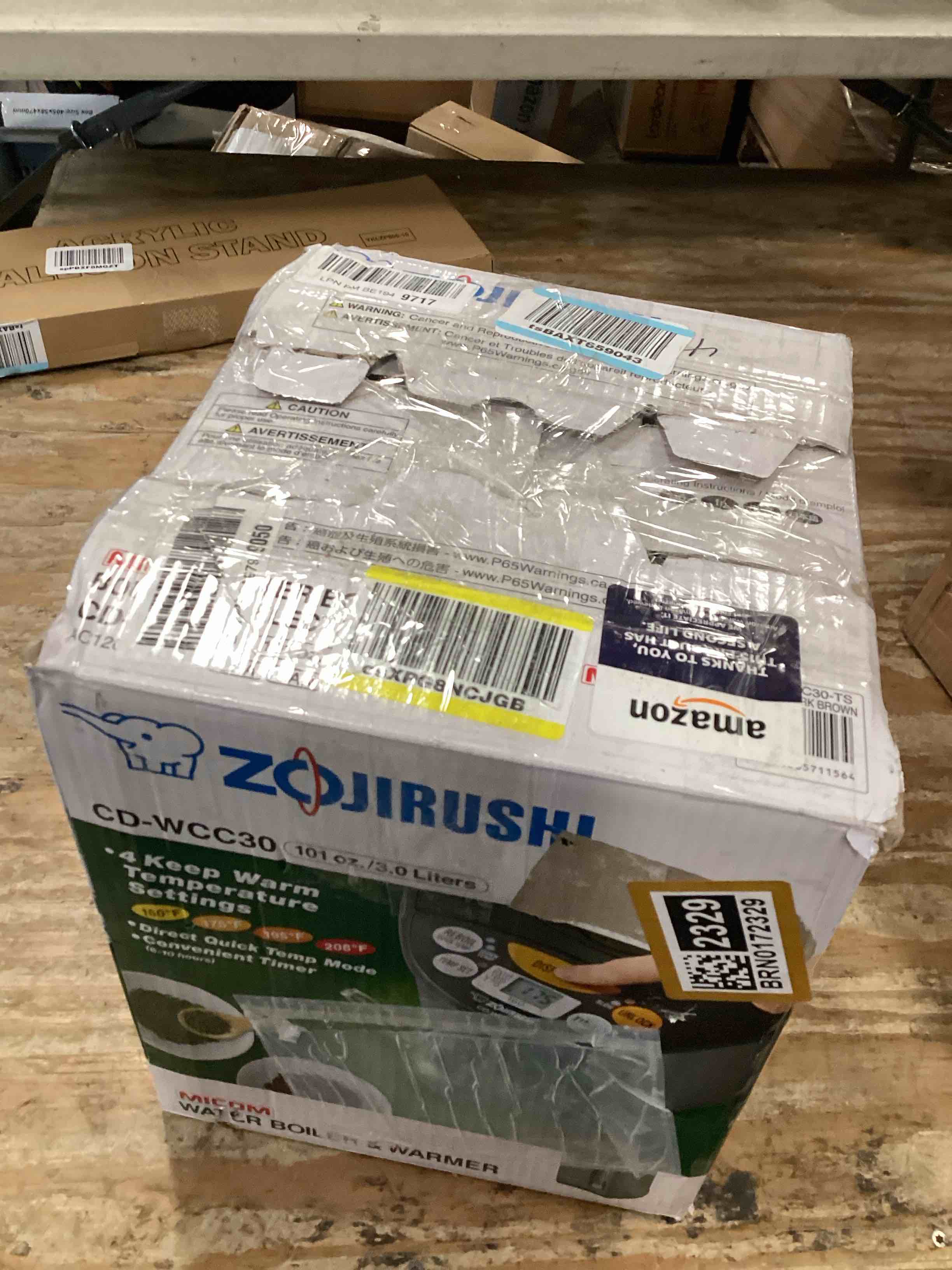 Zojirushi CDWCC30 Water Boiler & Warmer, Silver