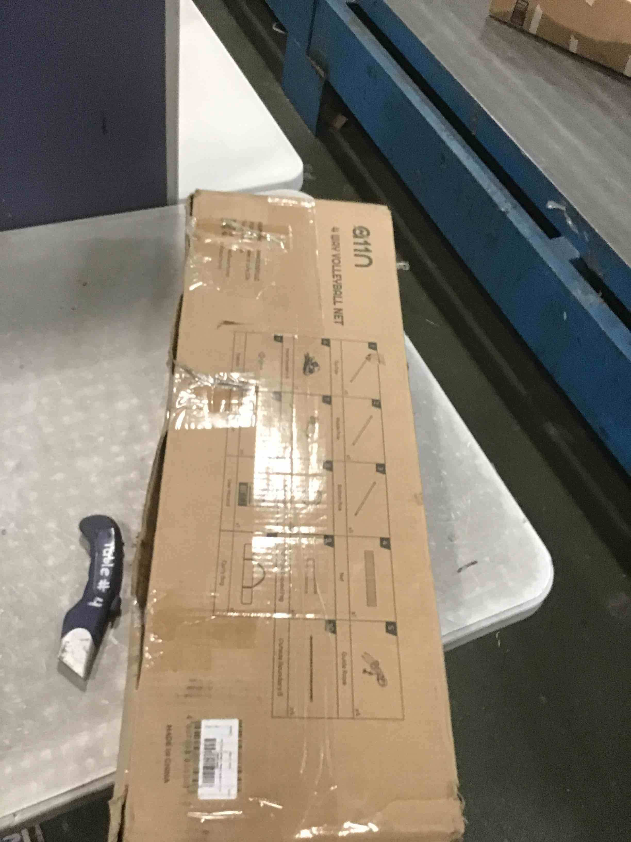 A11N 4Way Volleyball and Badminton Net Backyard & Beach Game Set for