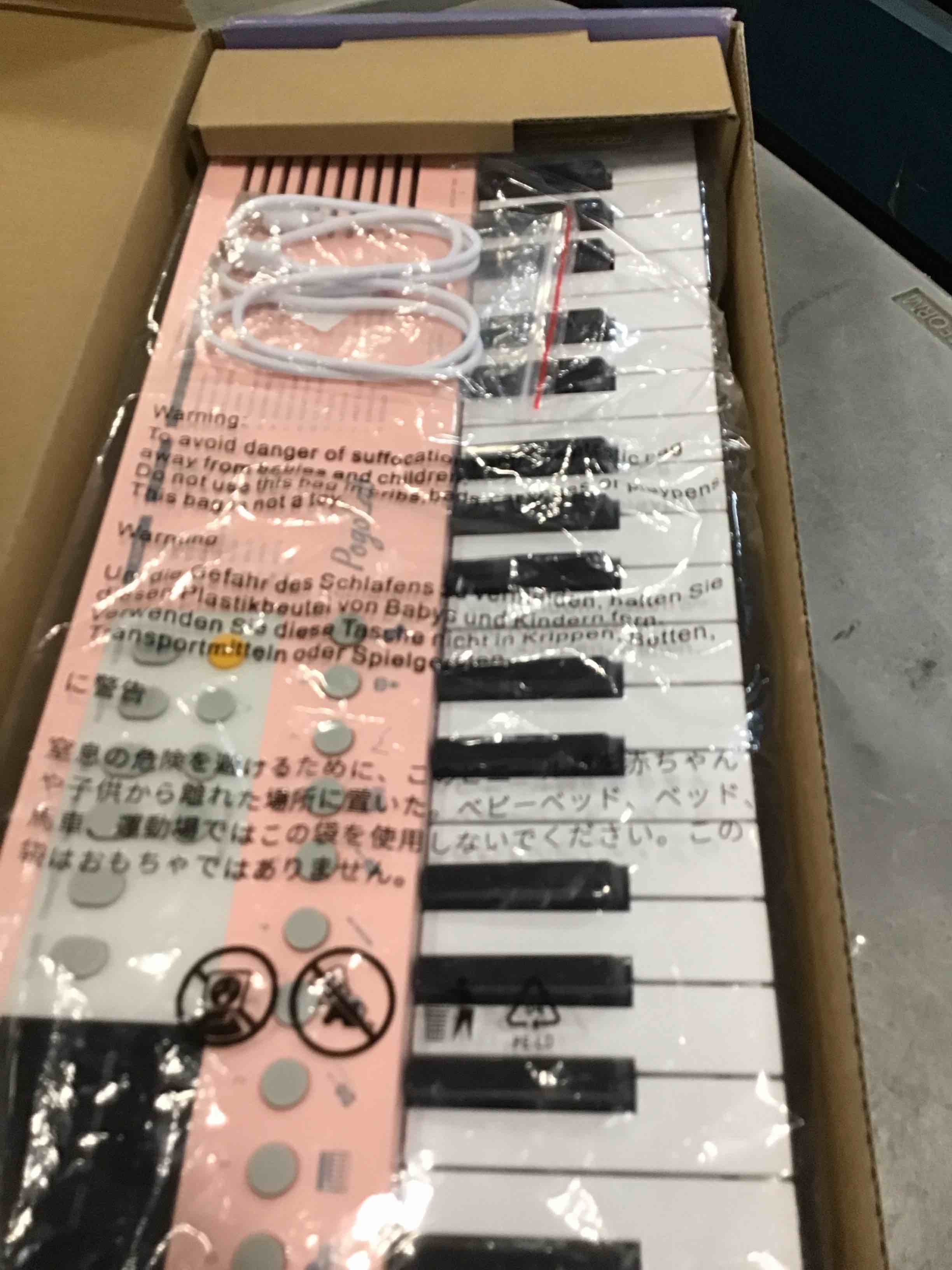 37 Keys Mini Keyboard Piano, Small Portable Piano Keyboard with 30