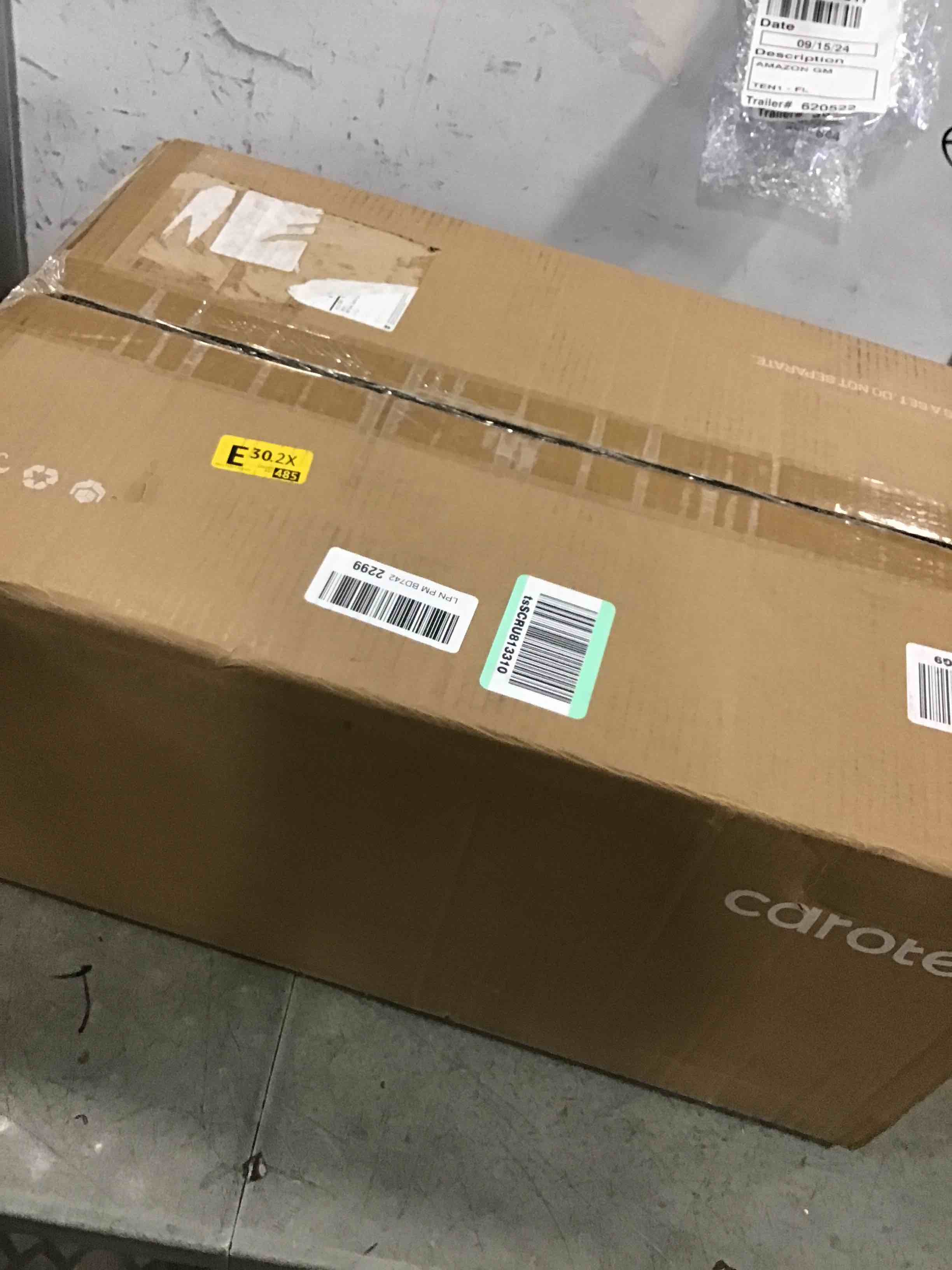 CAROTE 22pcs Pots and Pans Set Nonstick, Cookware Set White Granite