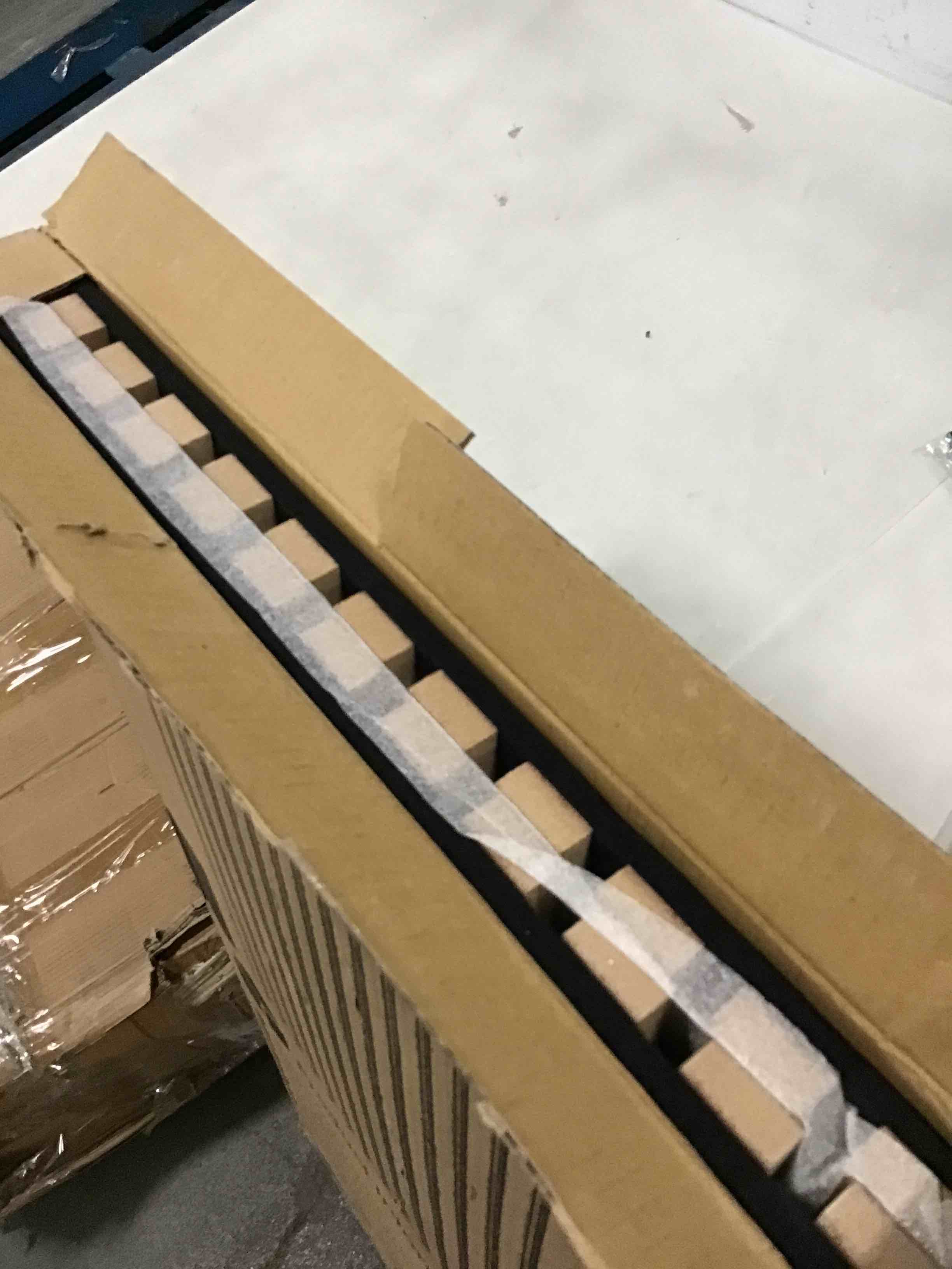 Acoustic Slat Wood Soundproof Wall Panels with Foam 2PCS Nature