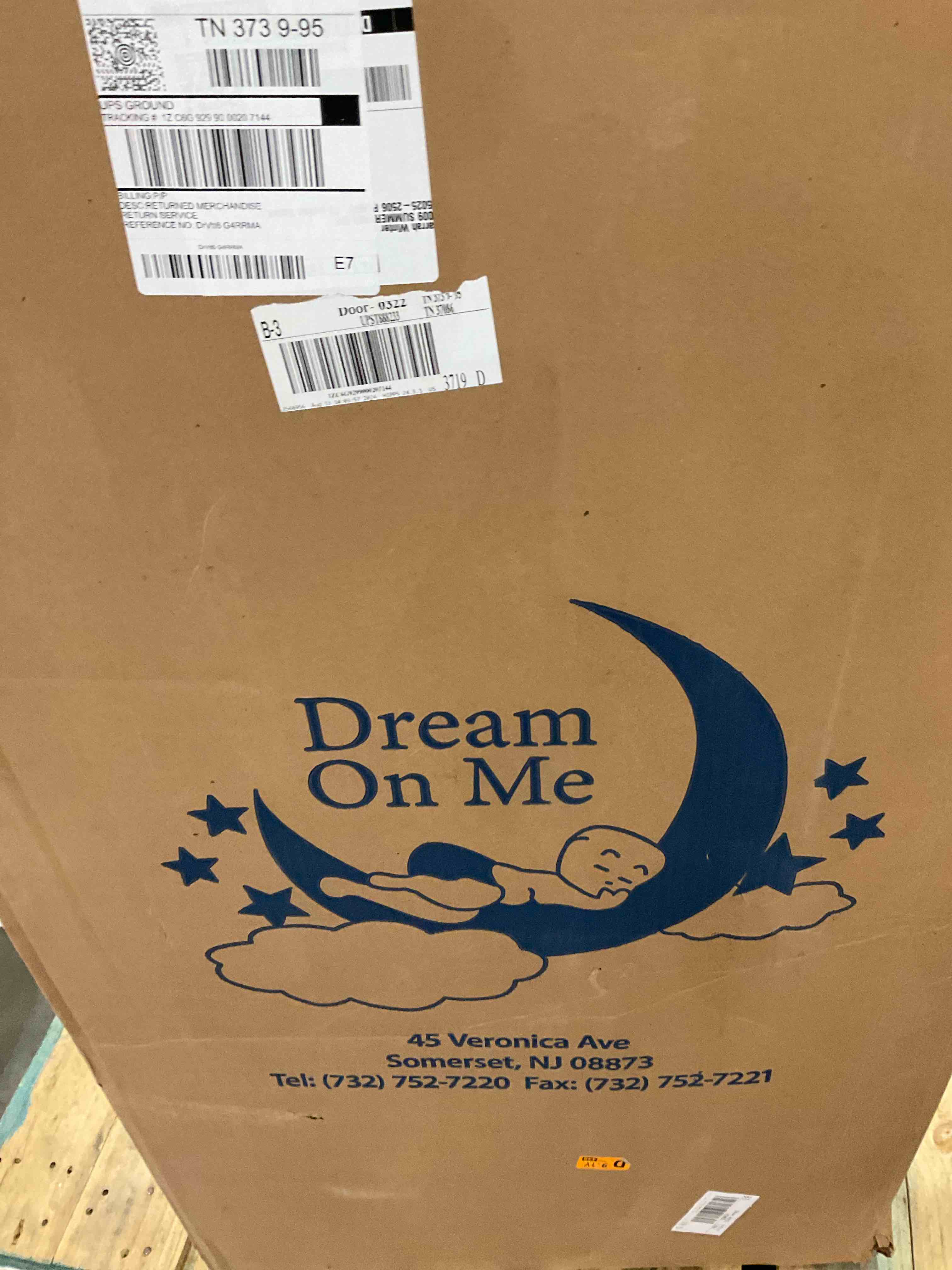 Dream On Me Twilight 5 in. 80 Coil Spring Crib and Toddler Bed Mattress