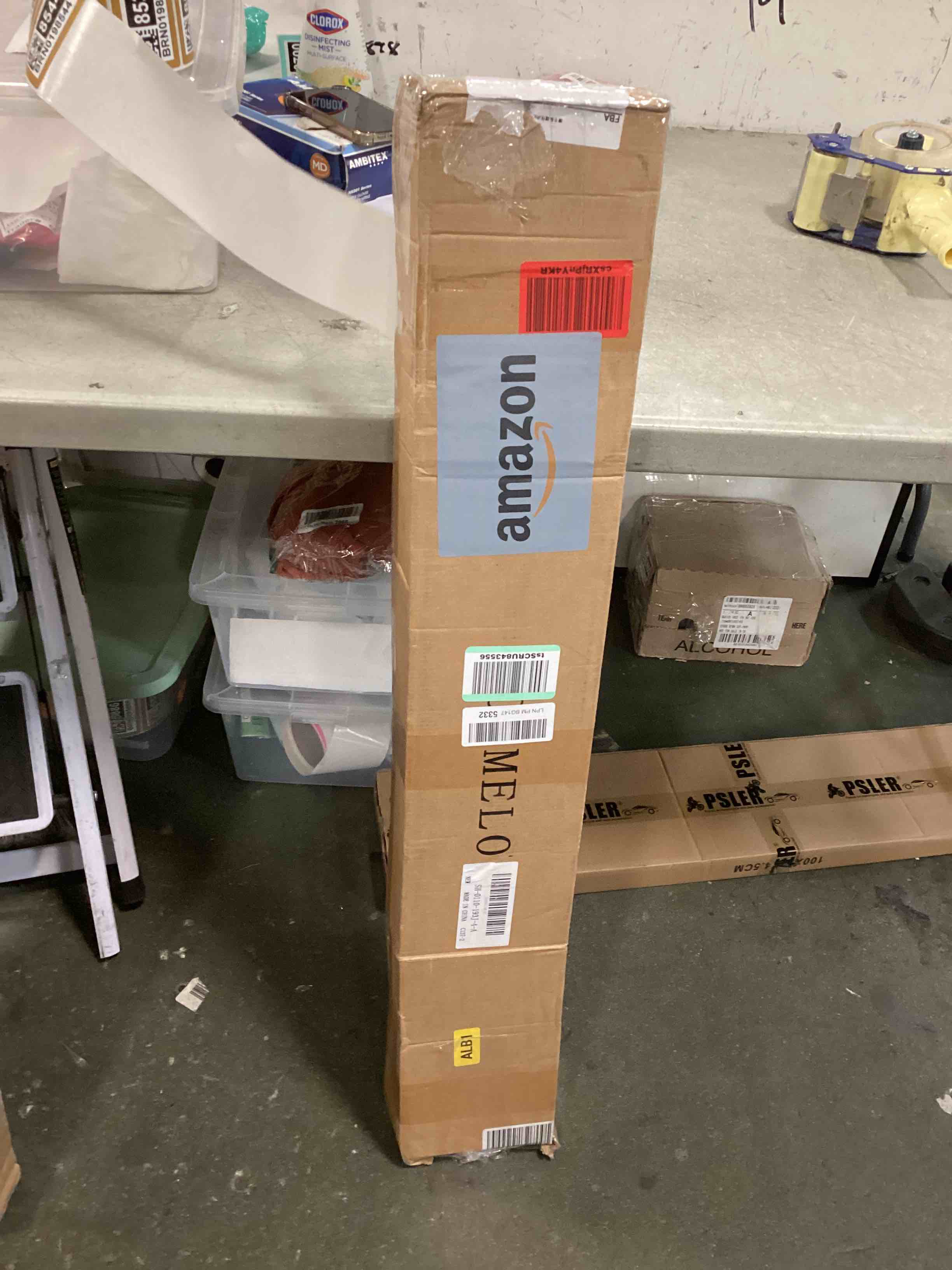 Condition photo showing Good Condition for Roymelo 76" Bifold Sliding Barn Door Hardware Track Kit,Side Mounted Black Roller,Smoothly and Quietly,Assembly Easy,Fit Four 18" Bi-Folding Doors (Door Not Included)