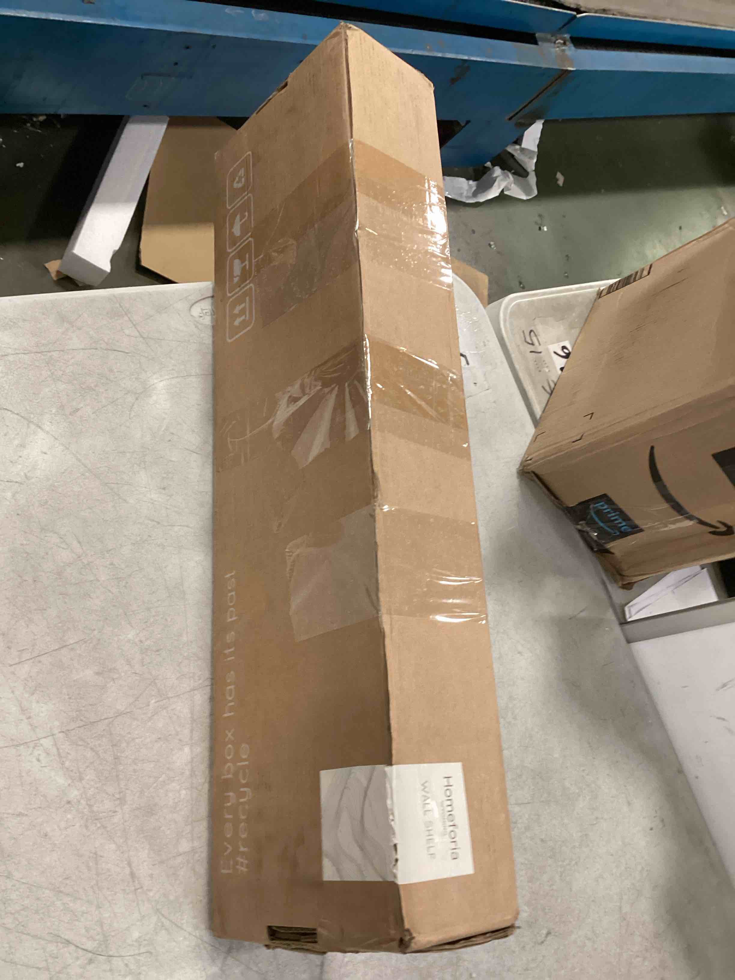 Homeforia Rustic Farmhouse Floating Shelves, Bathroom Wooden Shelves