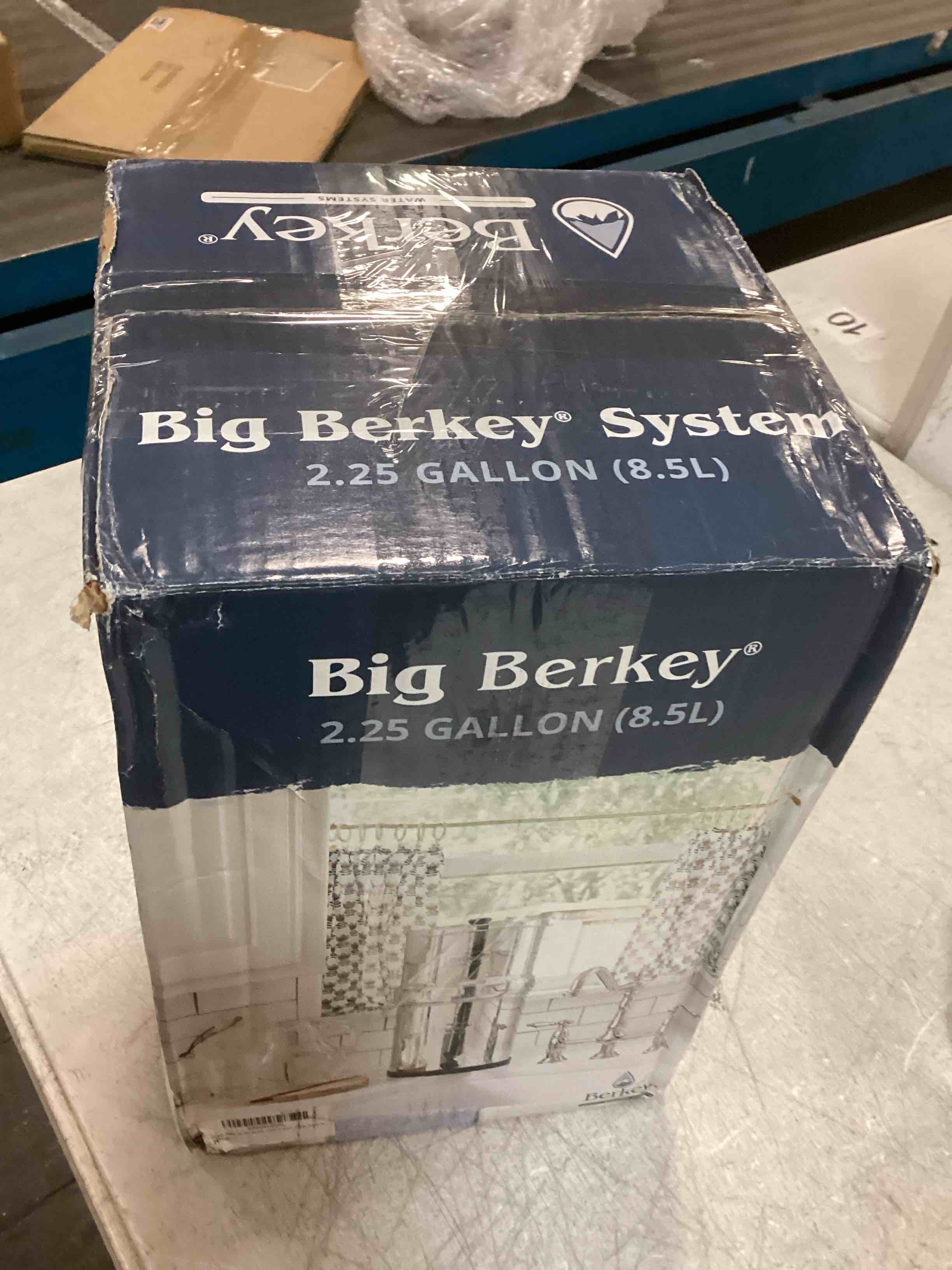 Royal Berkey GravityFed Stainless Steel Countertop Water Filter System 2.25 Gal