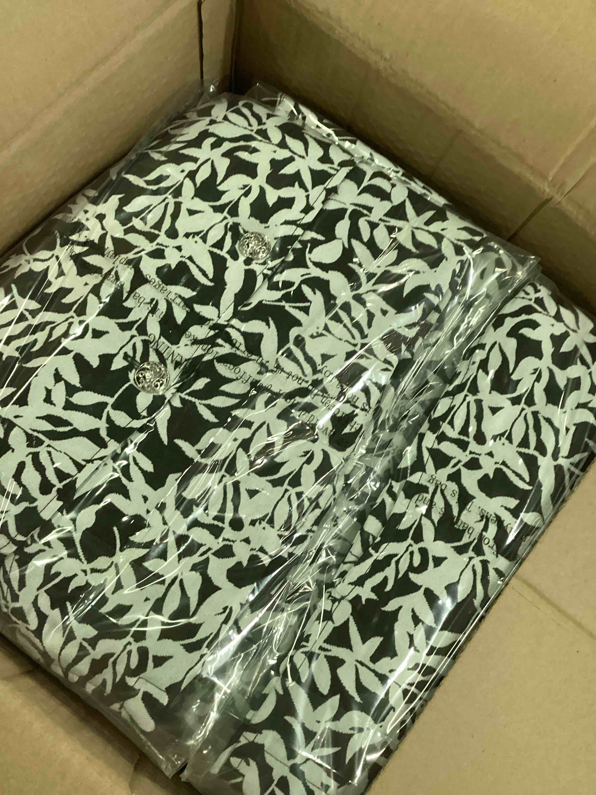 Tudor court white and black large shirt for men