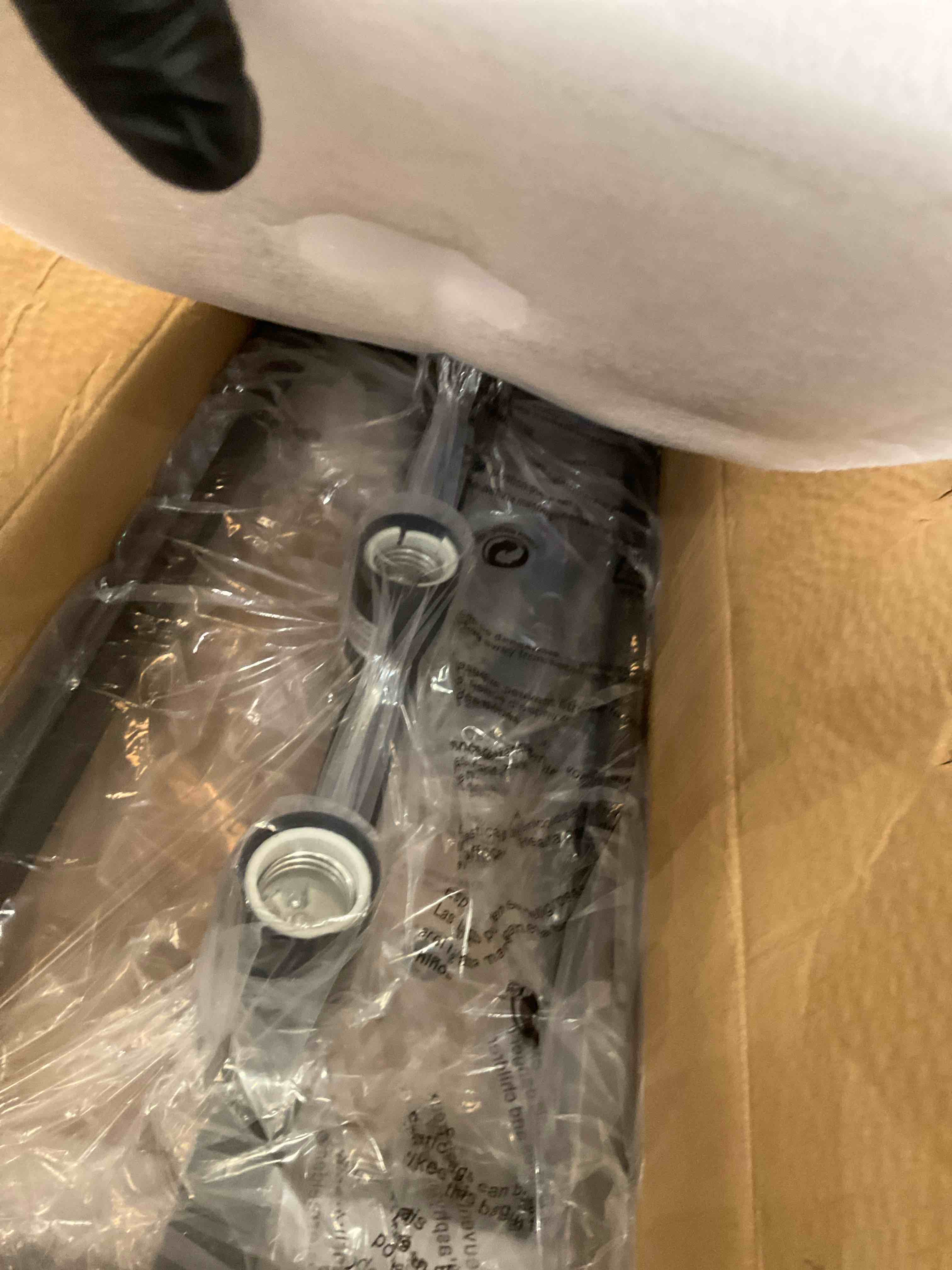 AMZASA 3Light Black Linear Chandelier Modern Rectangle Farmhouse