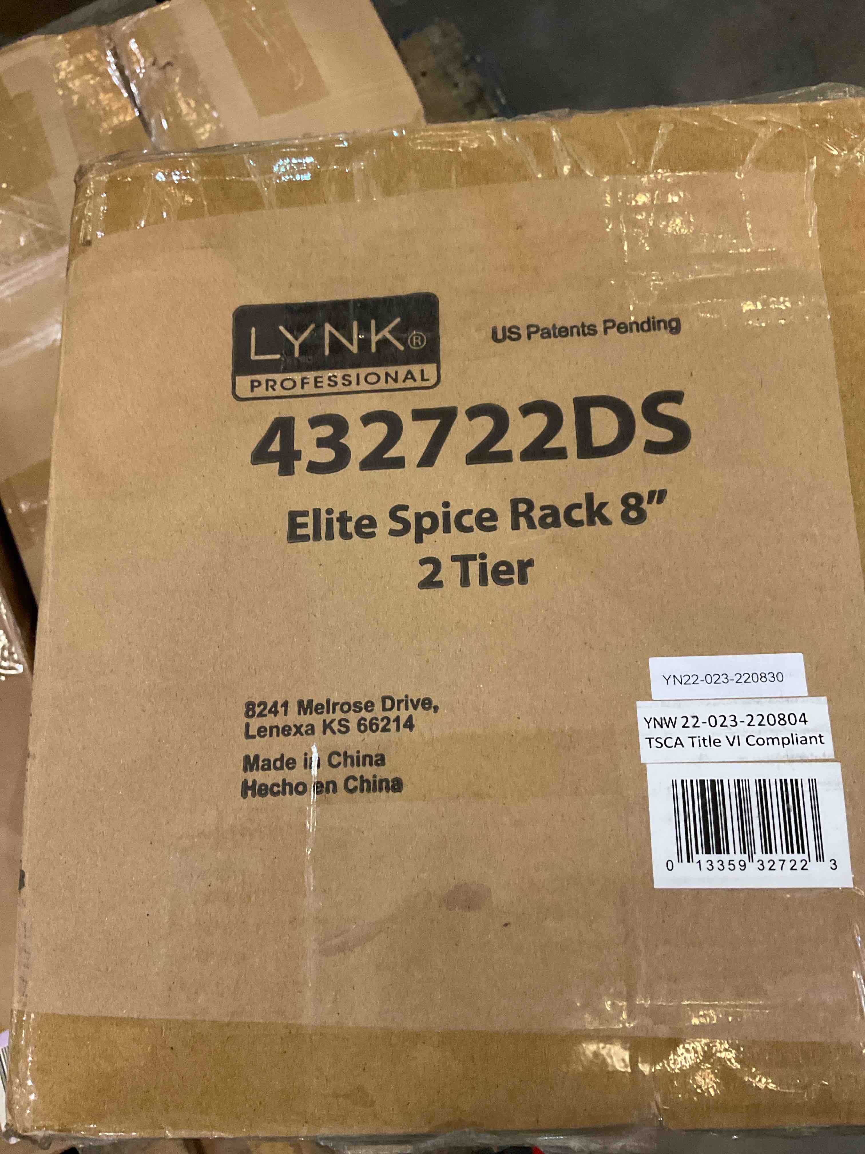 PROFESSIONAL® Pull Out Spice Rack Organizer for Inside Kitchen Cabinets - 8-1/4 inch Wide - Slide Out Drawer – Chrome