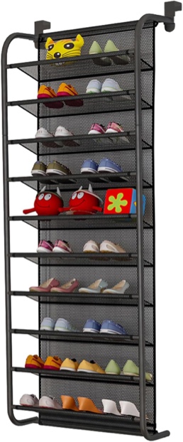 CLOSETMAID hanging 10 tier shoe organizer 