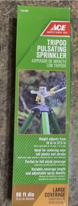 2 pcs Tripod Base Aluminum 6358 Sq. Ft. Impulse Sprinkler 97407