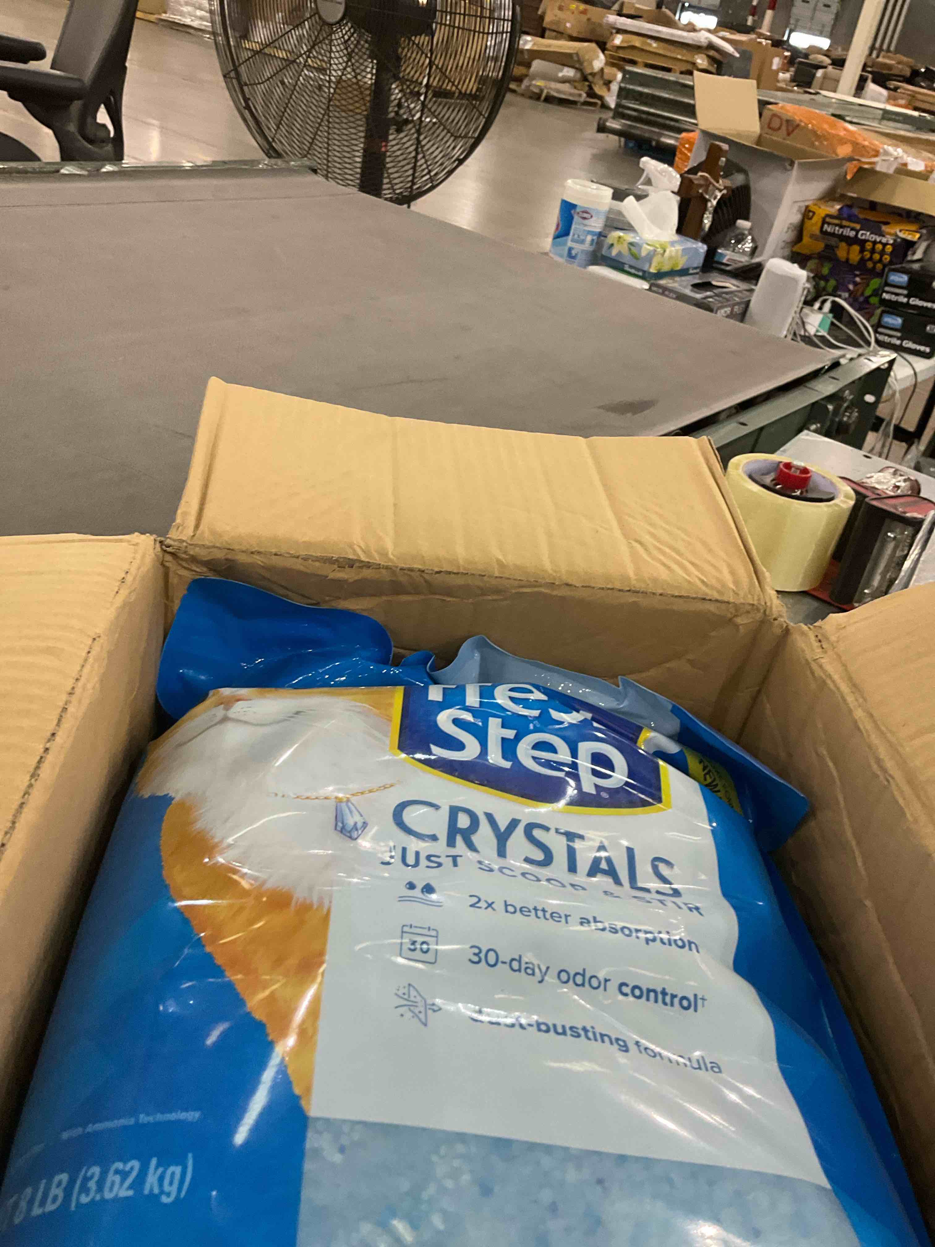 Fresh Step Crystals, Premium Cat Litter, Scented, 16 lbs total, (2 Pack of 8lb Bags) (Package