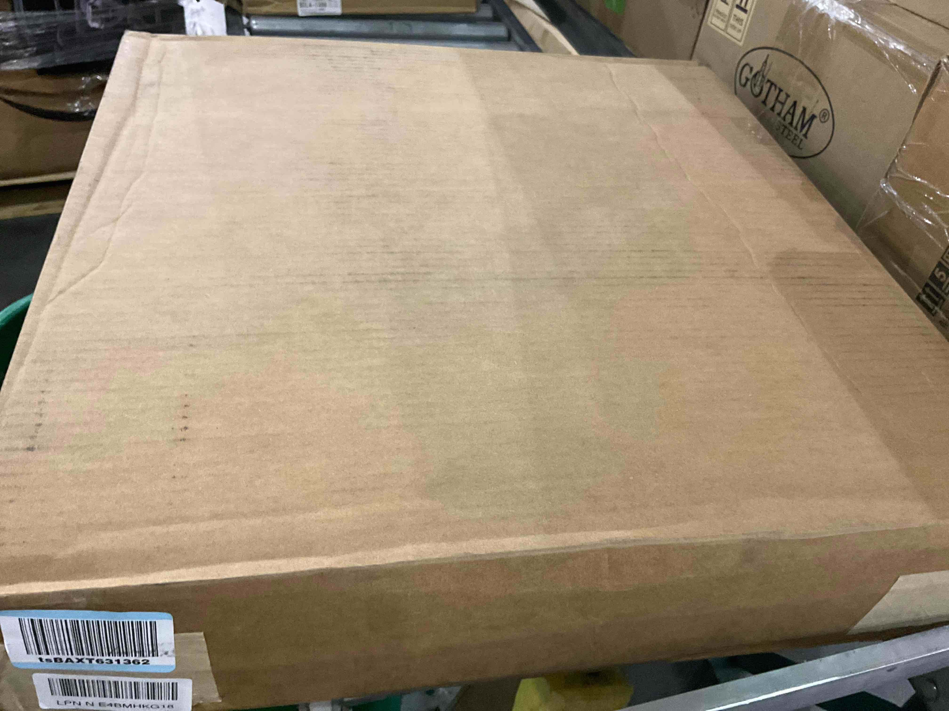 Ekena Millwork GVPVE24X1603SF Vertical Surface Mount PVC Gable Vent, 24"W x 16"H, Factory Primed White