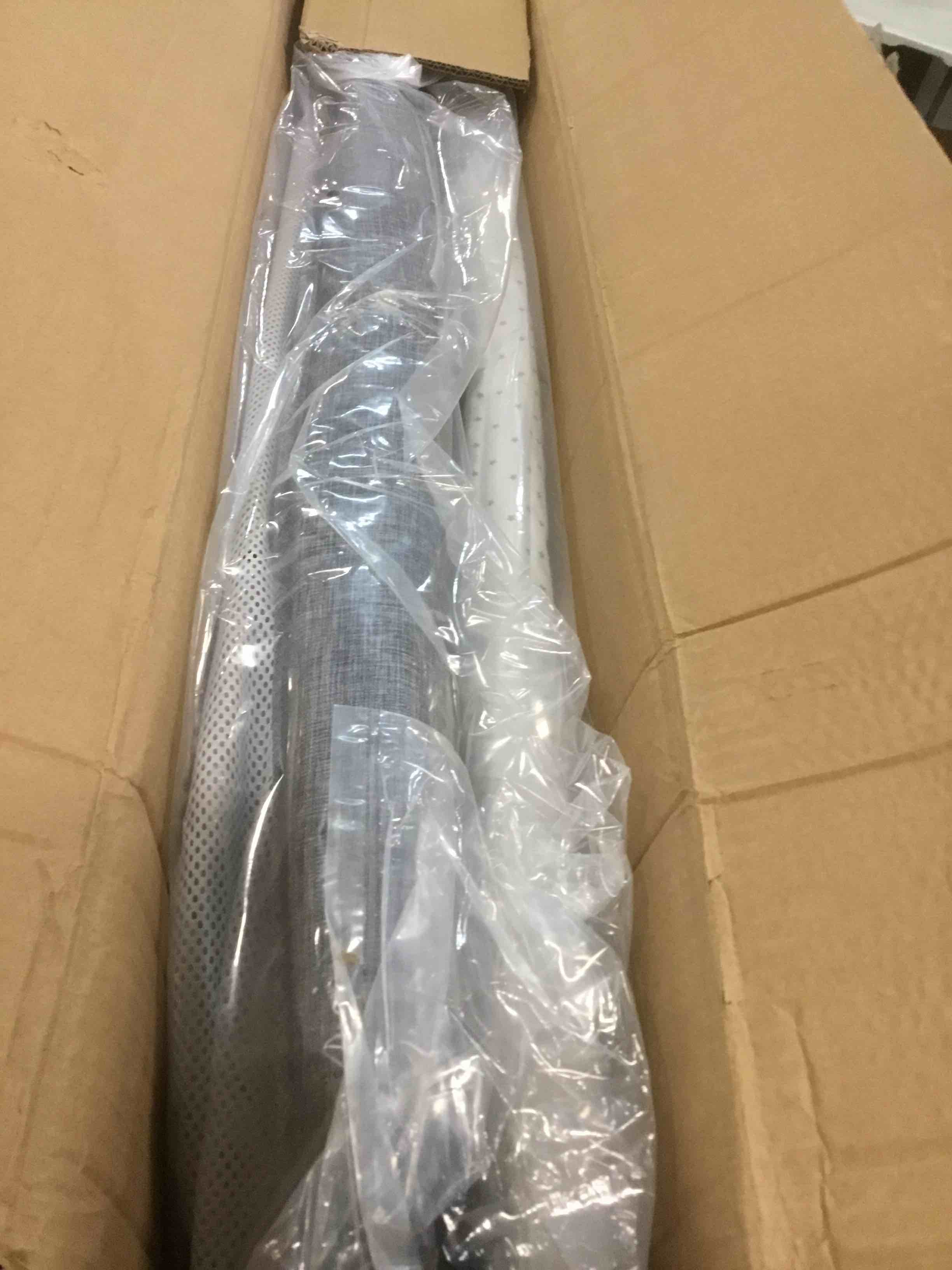 Condition photo showing Good Condition for Earth&ME Baby Rocking Bassinet Bedside Sleeper - All Mesh Portable Bedside Crib for Safe Co-Sleeping, Storage Basket and Wheels, Adjustable Height, Includes Travel Bag, Mosquito Net (Wood Grain, Gray)