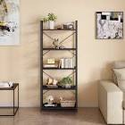 Landrienne 62.2" H x 23.6" W Standard 5-Shelf Bookcase