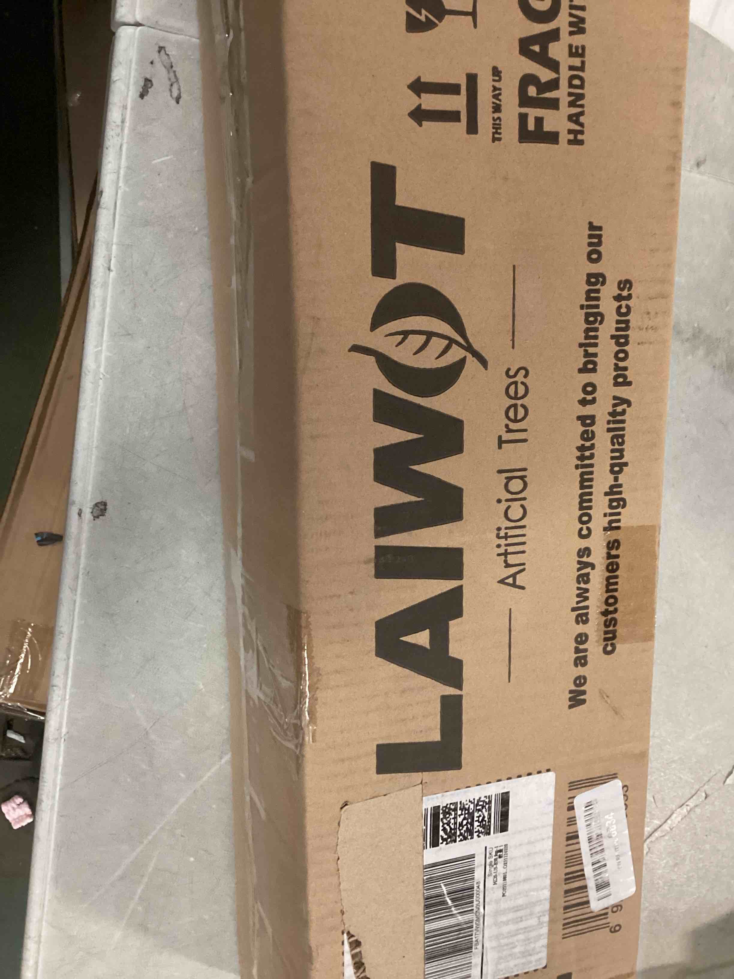 Laiwot 3FT Artificial Cedar Topiary Trees for Outdoors Potted Fake