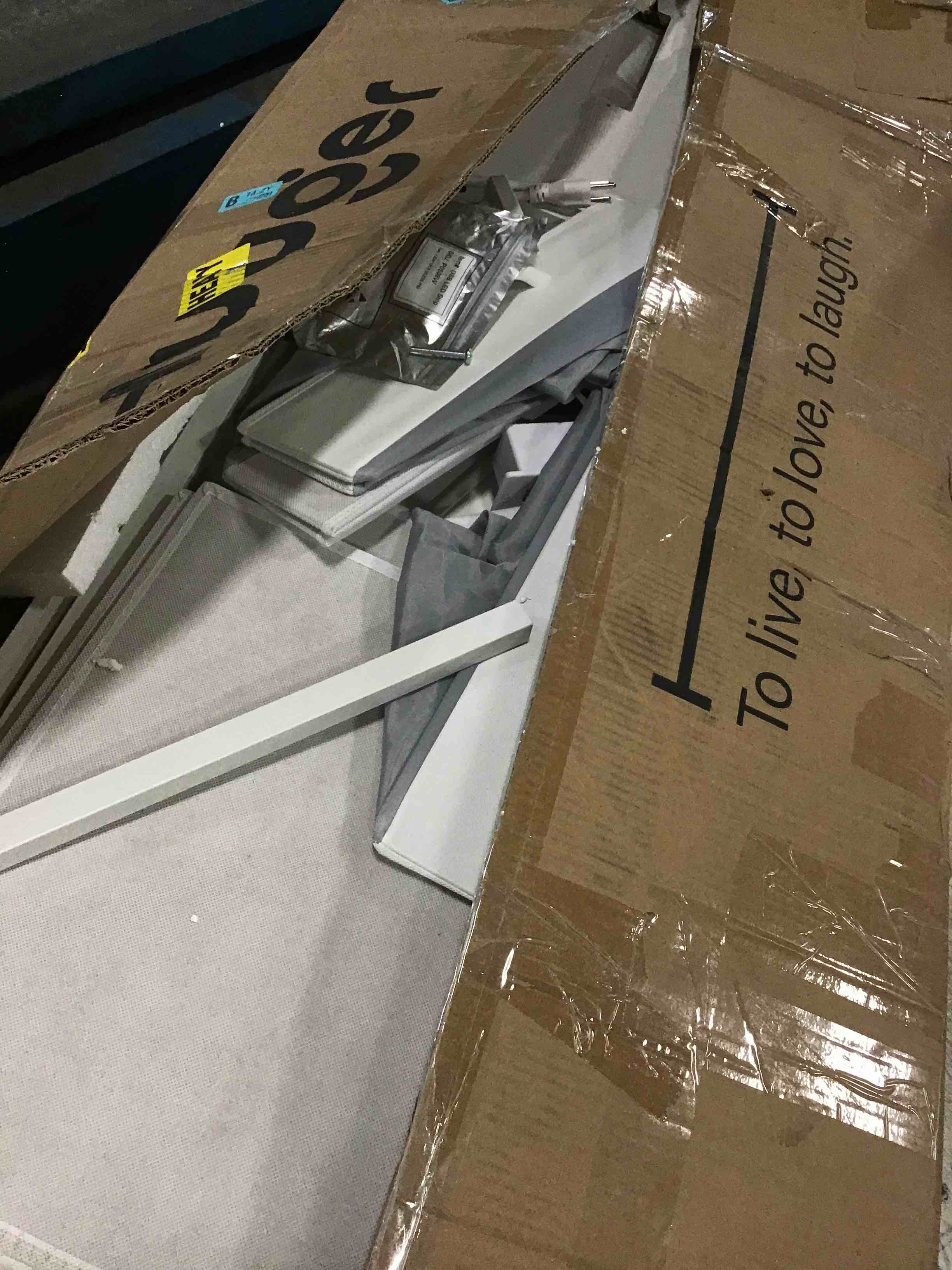 Huuger 55 inch Computer Desk with 3 Drawers, Office Desk Gaming Desk