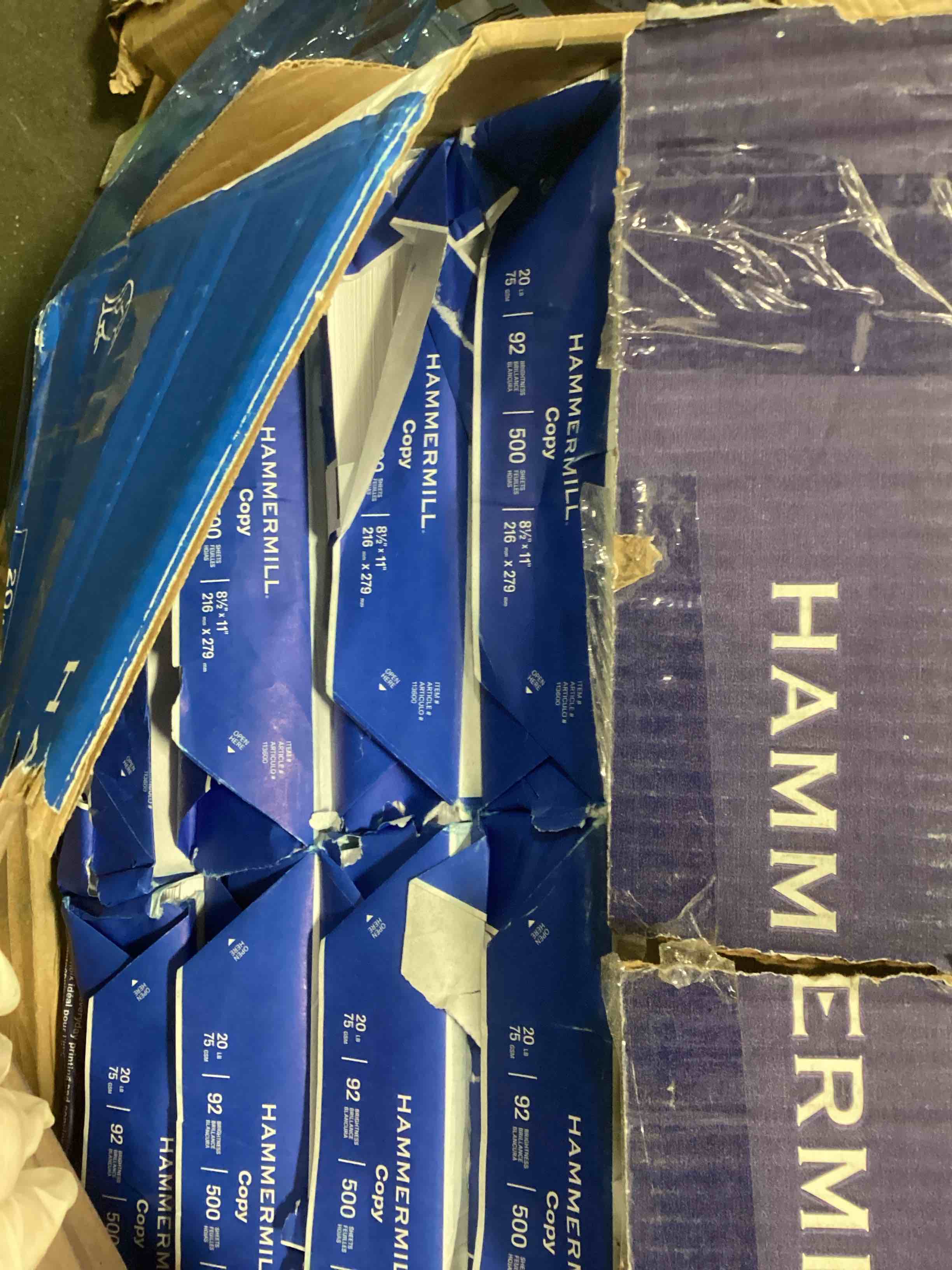 Hammermill Printer 20 lb. Copy Paper 8.5 x 11 10 Ream 5 000 Sheets