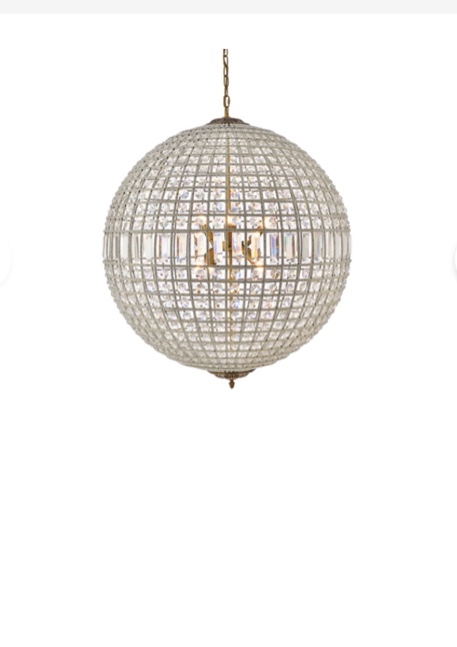 Elegant Lighting Olivia 8 Light 36" Wide Crystal Globe Chandelier with Clear Royal Cut Crystals