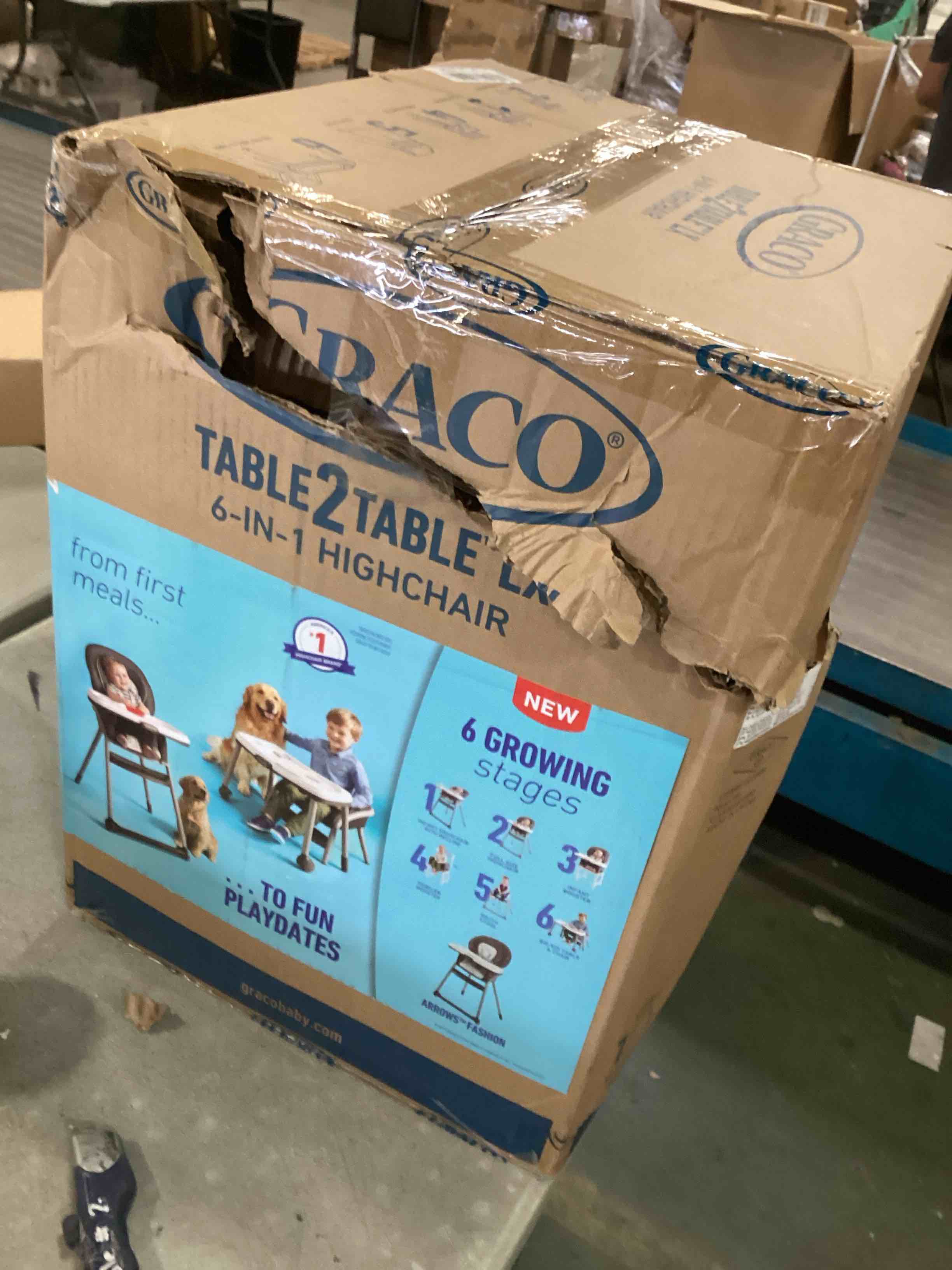 Graco® Table2Table™ LX 6in1 Highchair, Arrows