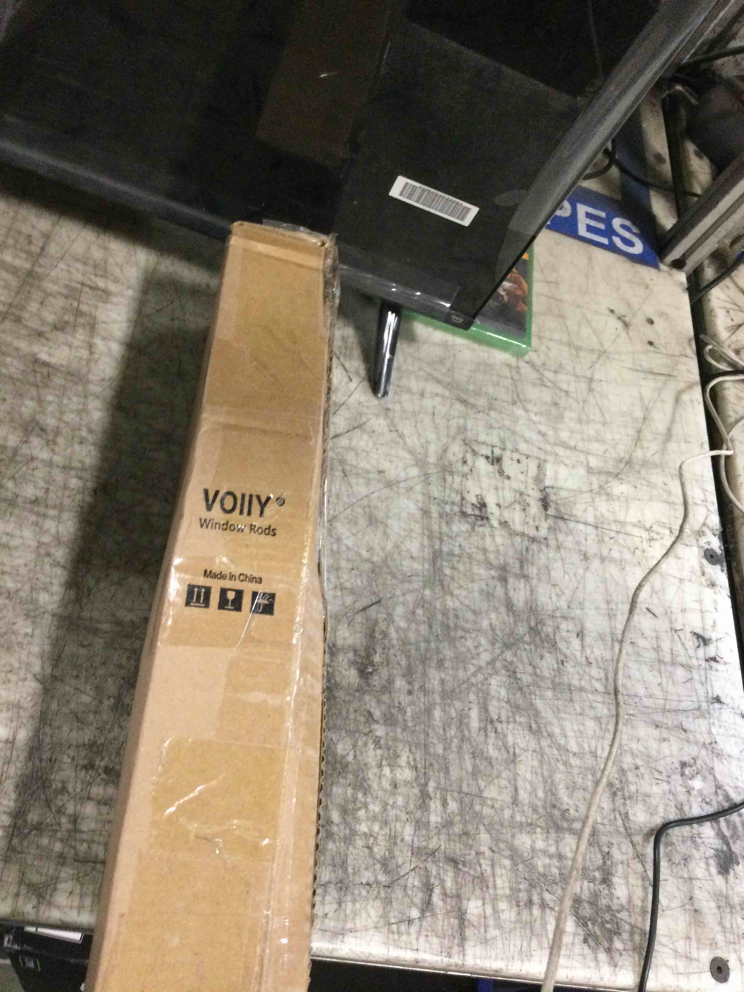 Curtain Rods for Windows 18 to 45 Inch(1.5-3.75 Feet),Black 1'' Diameter Drapery Rods with End Cap Style Design,Modern Adjustable Heavy Duty Curtain Rod,Size:18''-45''