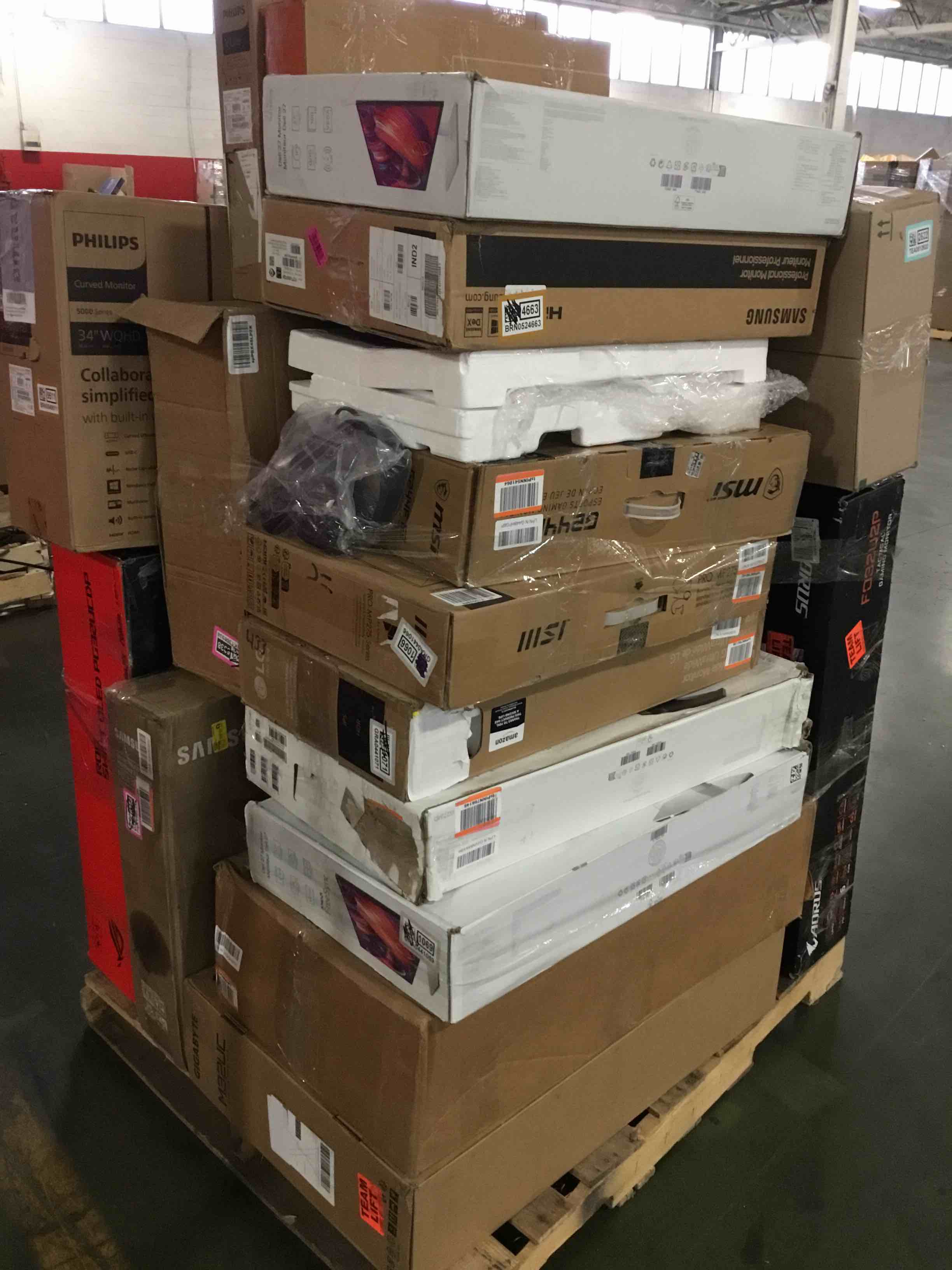 Defective Electronics for Parts (monitors, tv)