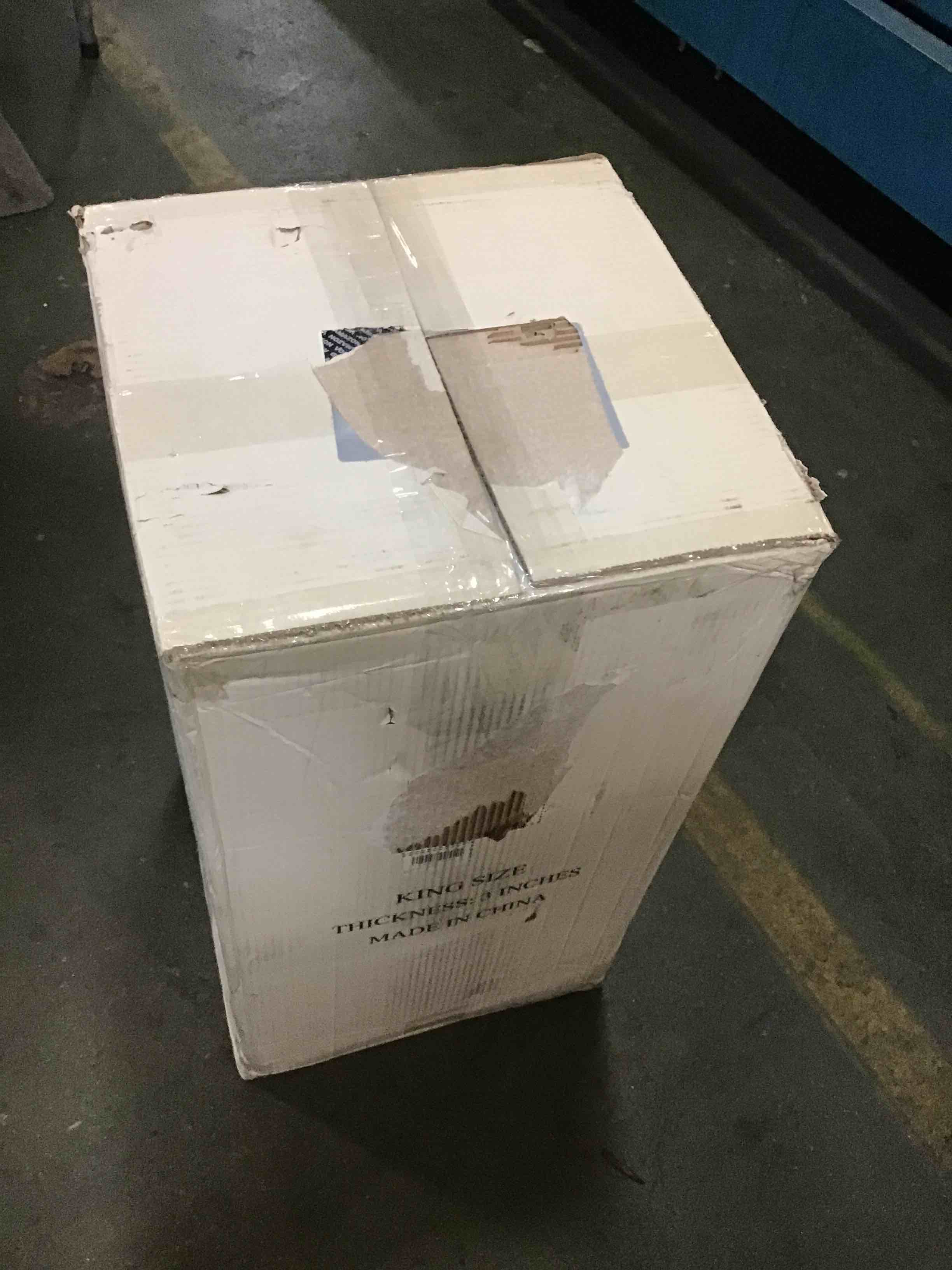 fiberluxury confort memory foam mattress topper king size