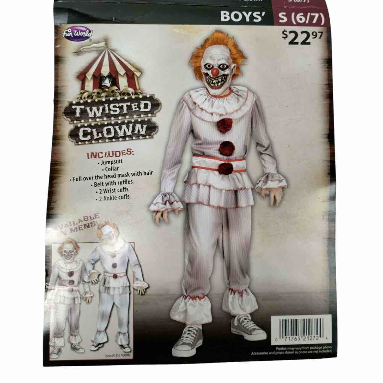 Fun World Grey and Red Fancy-dress