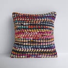 Multicolor Striped Throw Pillow Cover & Insert