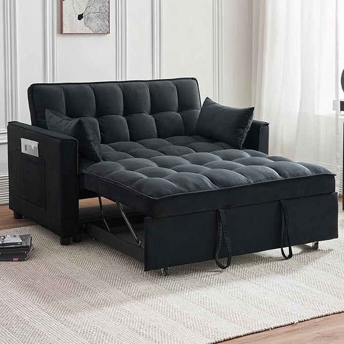 SOFA BED BLACK