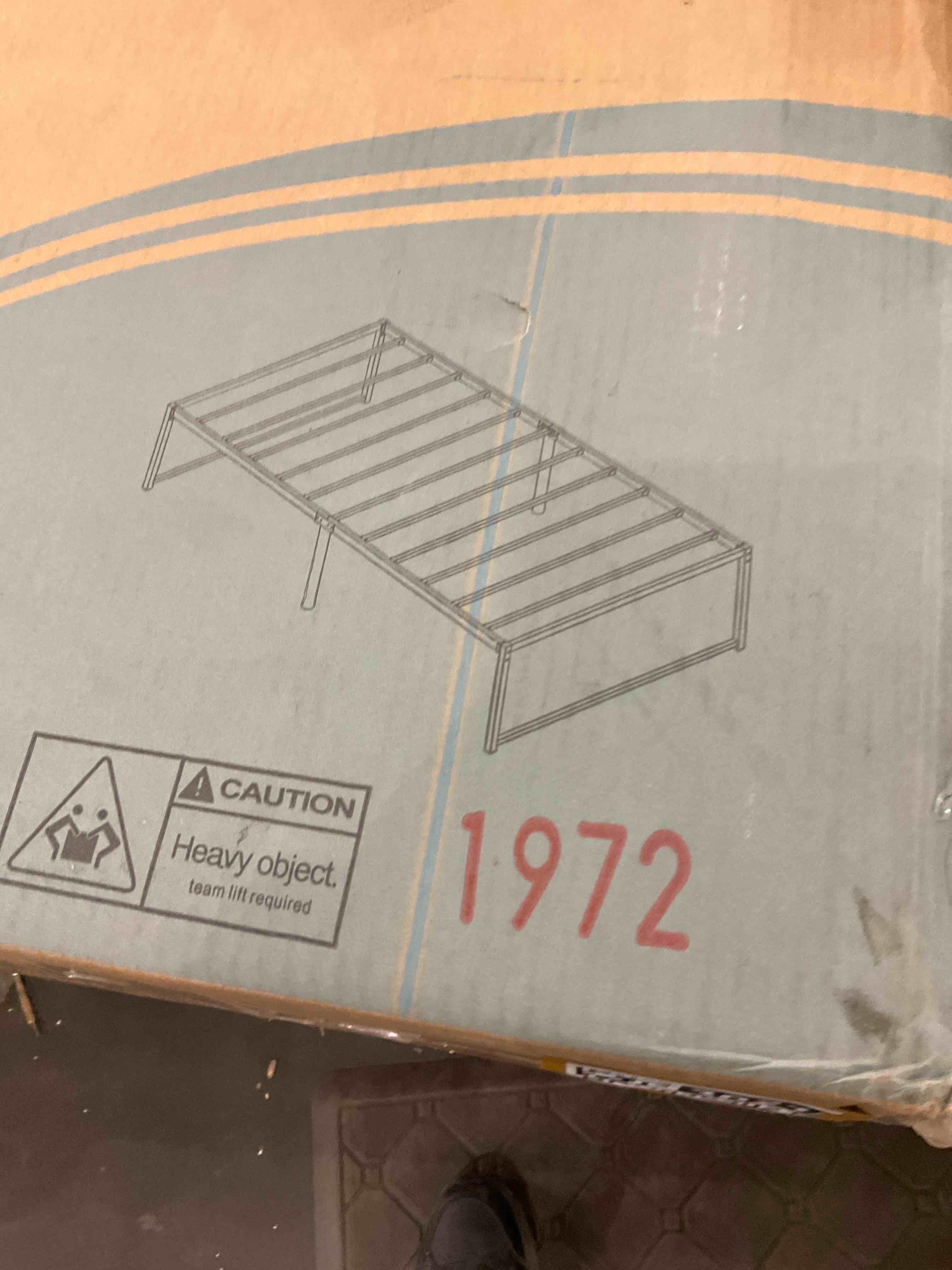 Unknown size bed frame