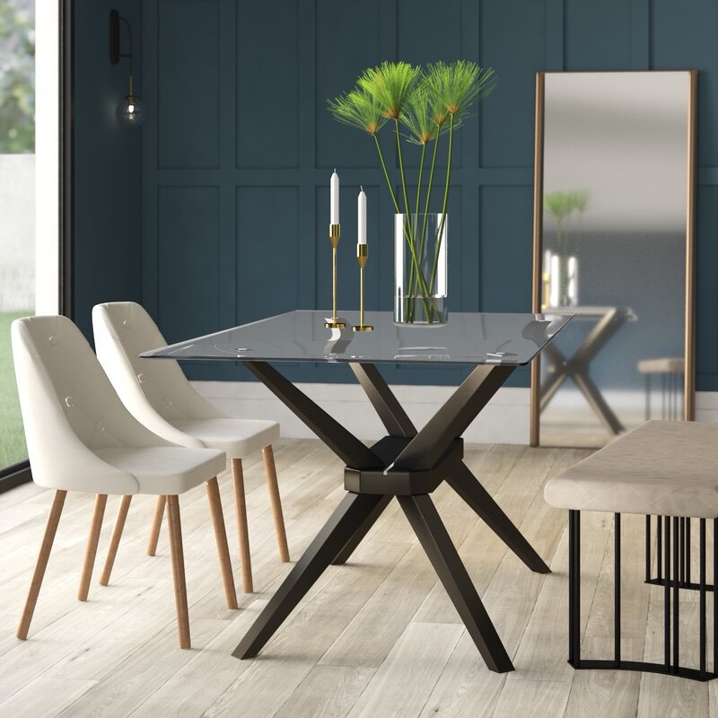 cathuy trestle dining table