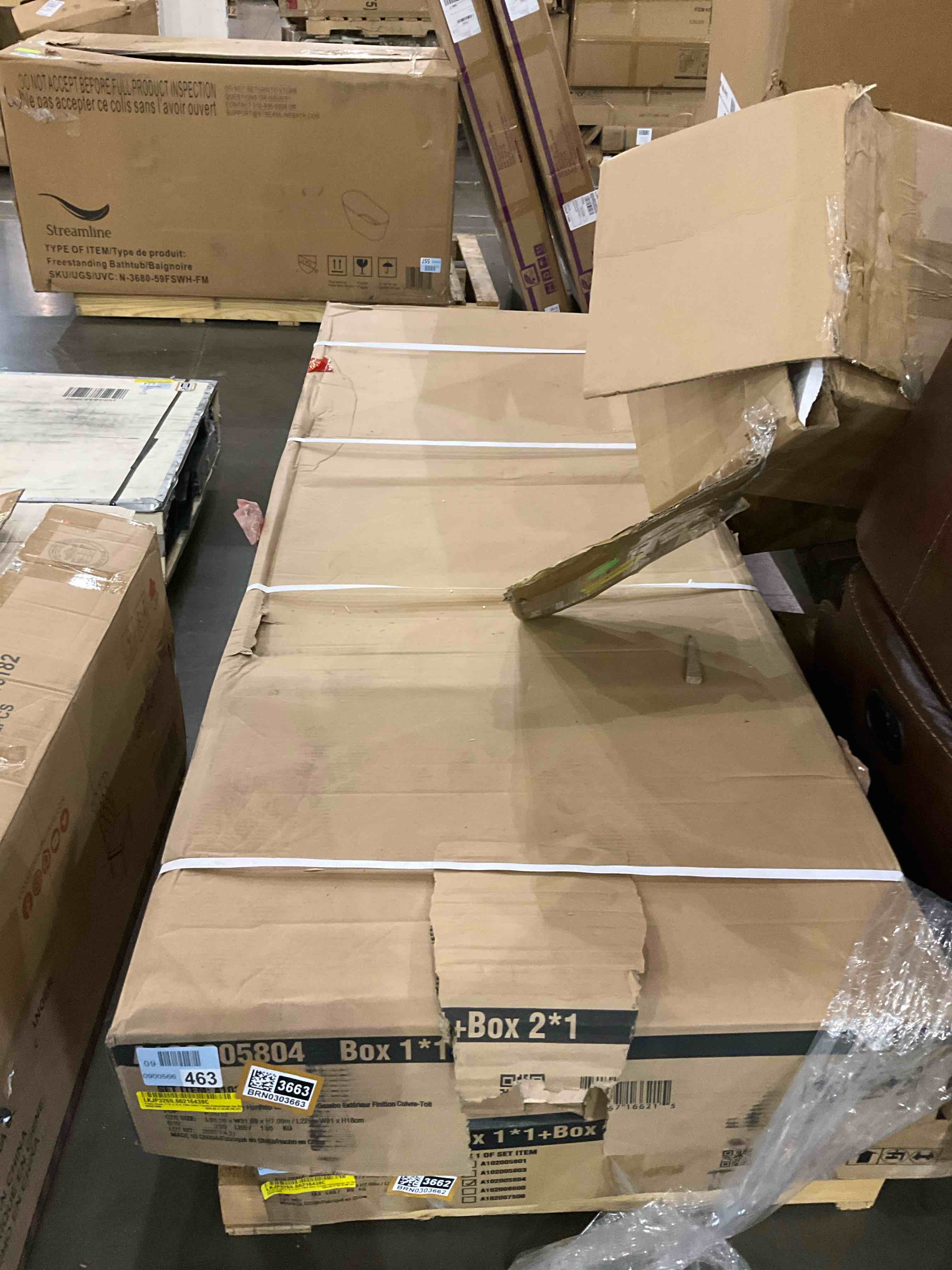 Sunjoy Brown 11 ft. x 13 ft. Patio Ceadar Framed Polycatbonate hip rock