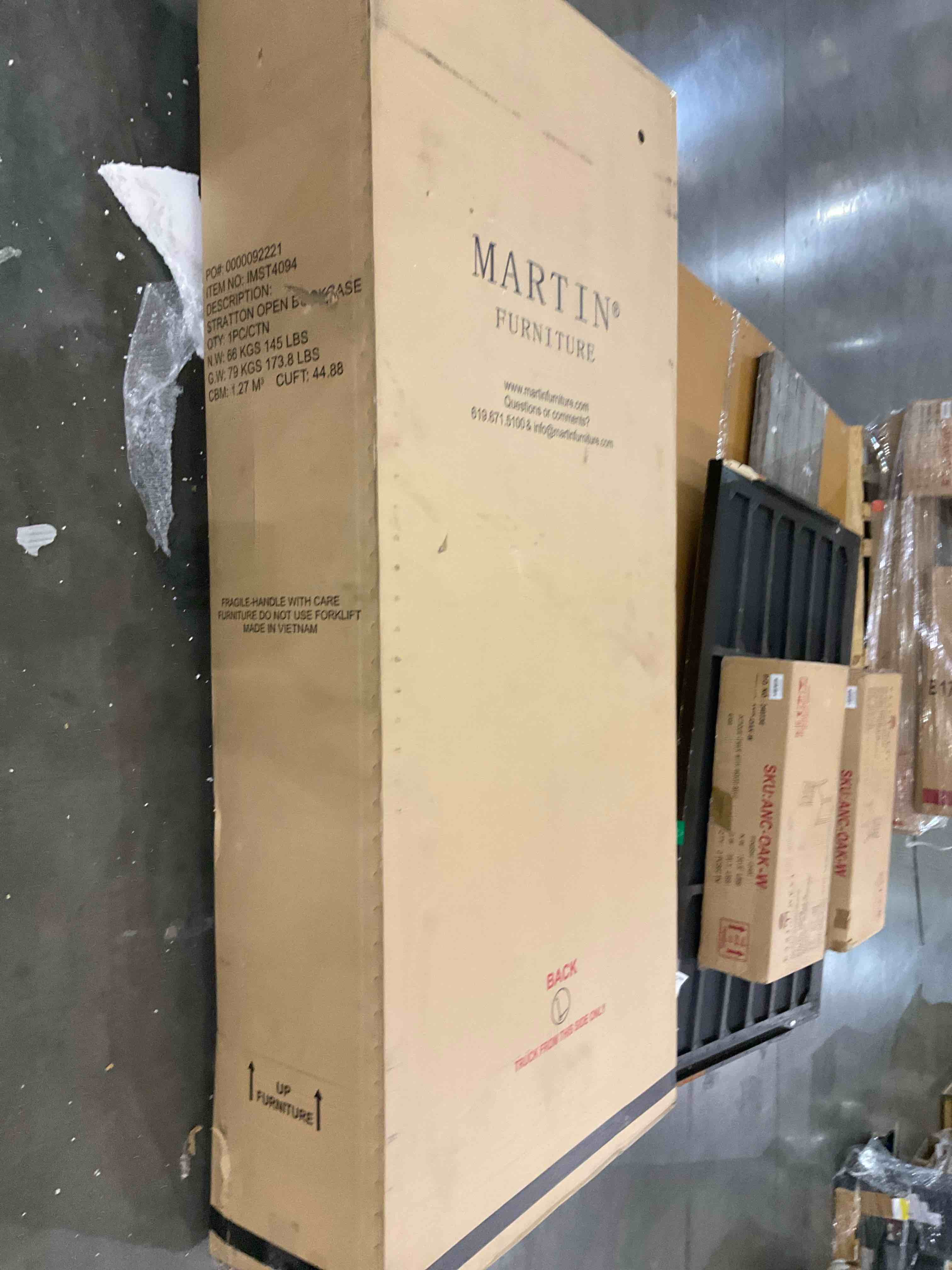 Stratton open bookcase