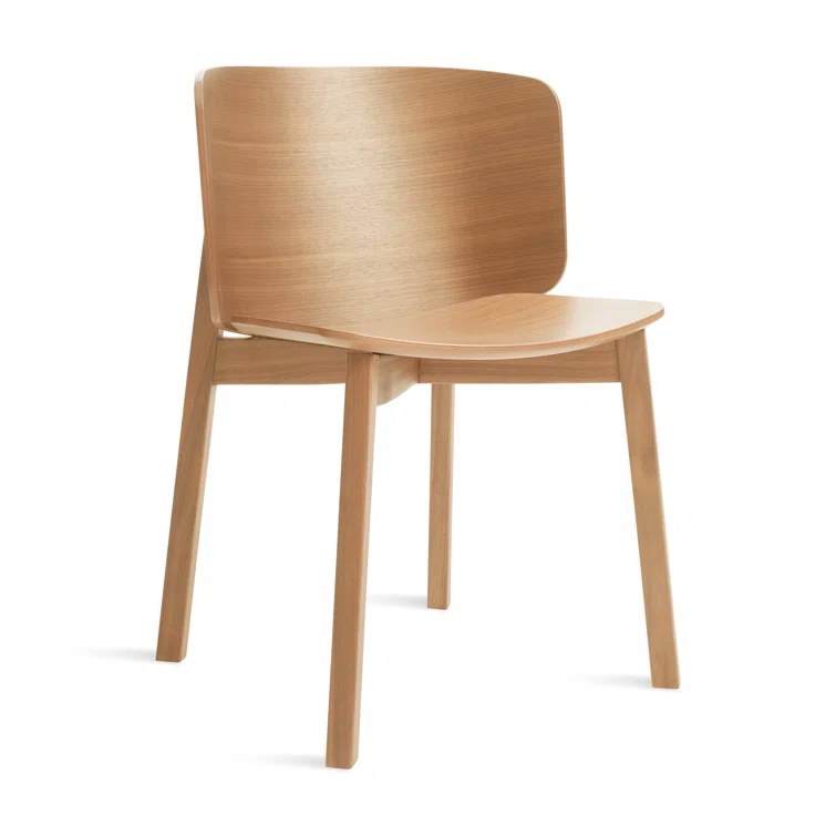white oak dining chair  (minor dmg)