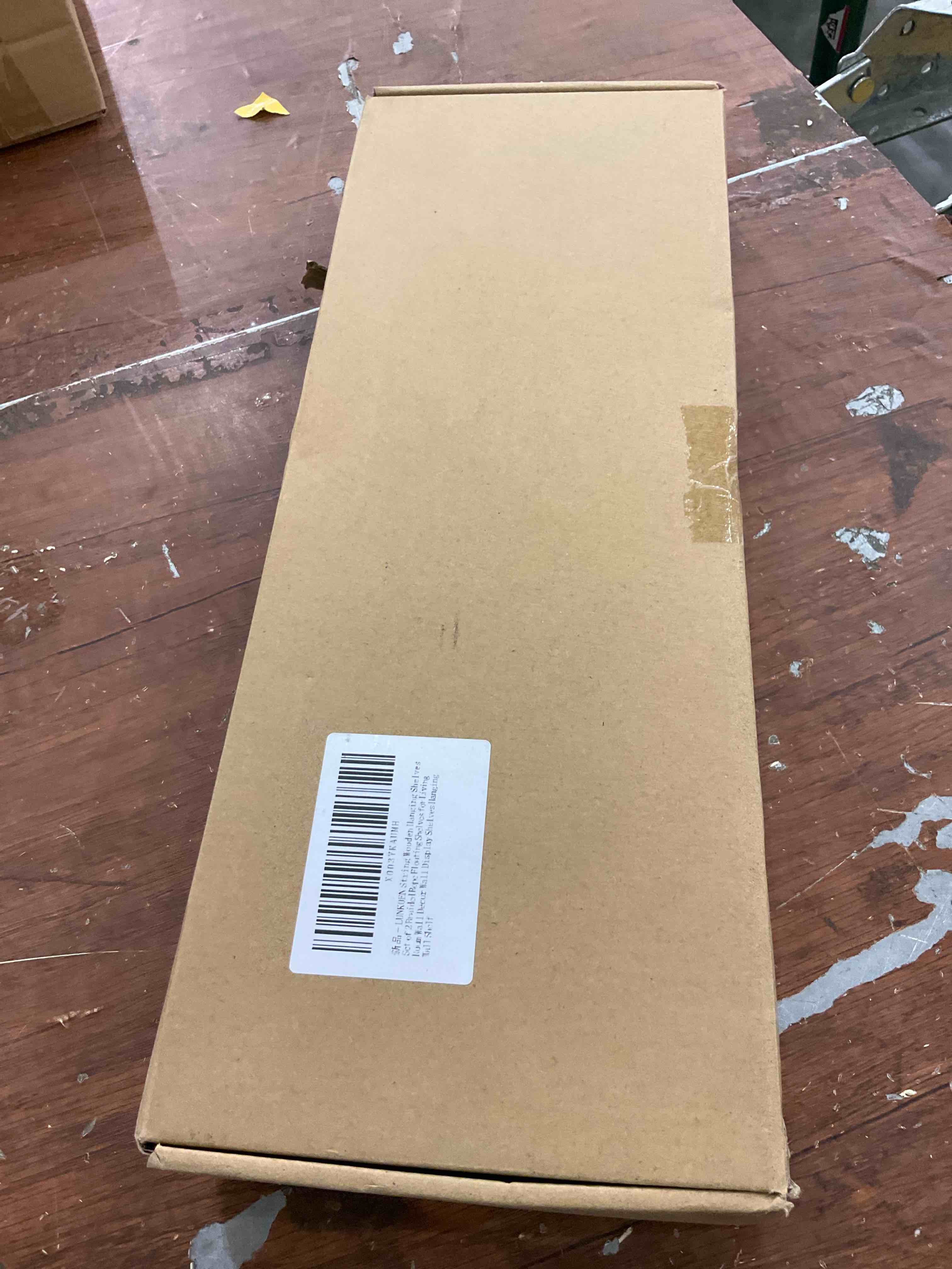 no plants LUNKOEN String Wooden llanging Shelves Set of 2 Braided Rope Floating Shelves for Living Room Wall Decor Wall Display Shelves Hanging Wall Shelf